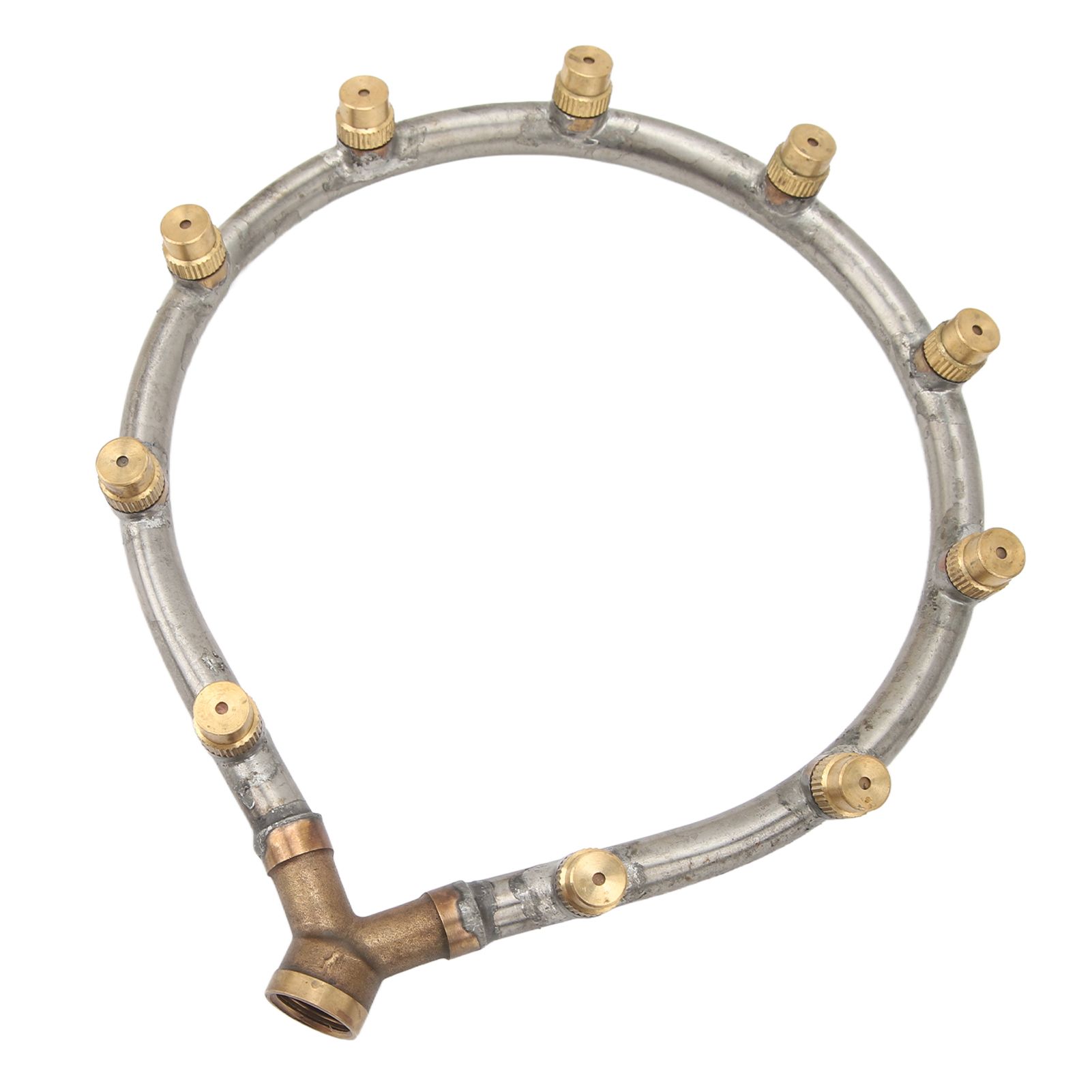 Multifunctional Annular Nozzle G3/8 Female Thread Multi Head Ring Shaped Atomizing Nozzle for Garden Agricultural Irrigation 10 Head - Image 3