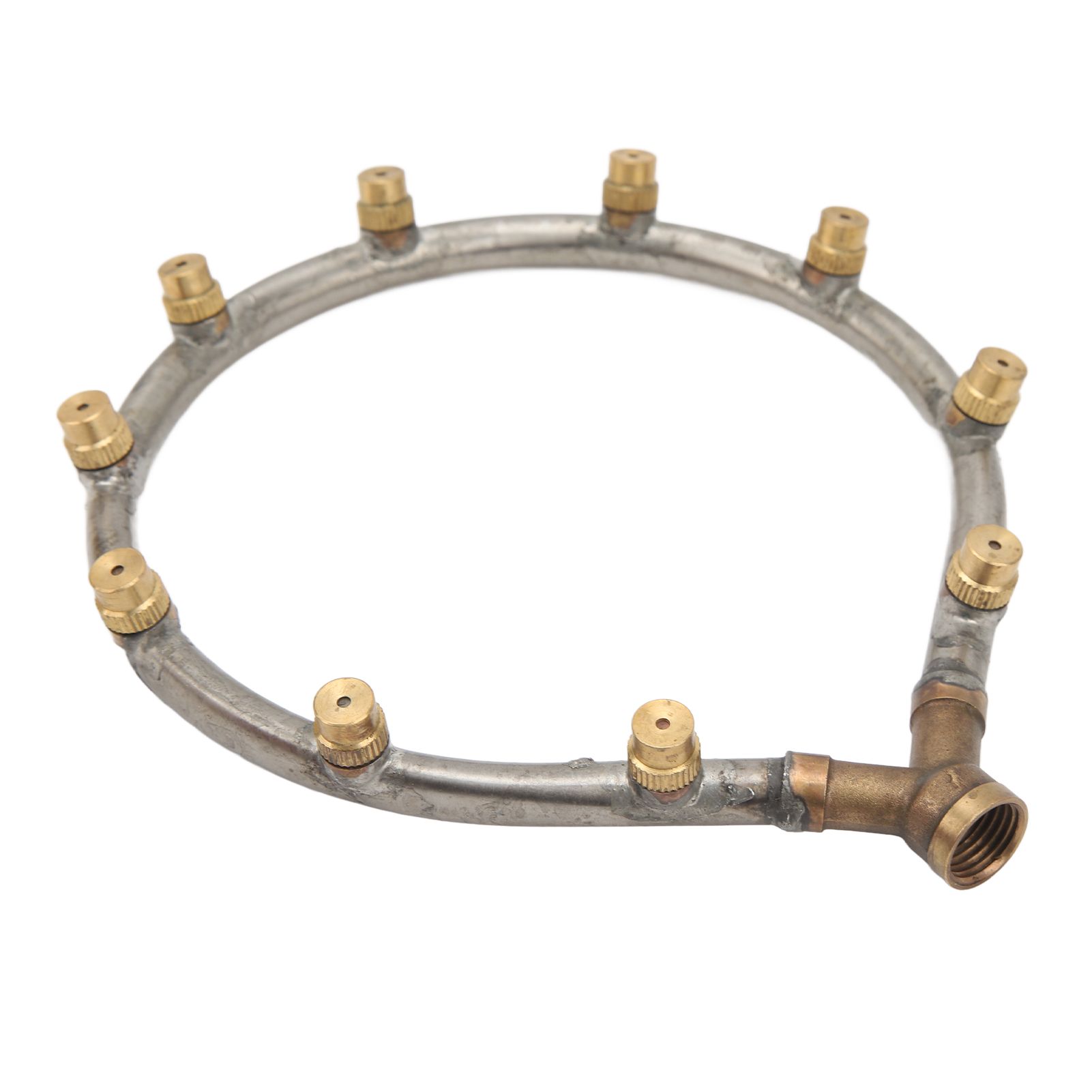 Multifunctional Annular Nozzle G3/8 Female Thread Multi Head Ring Shaped Atomizing Nozzle for Garden Agricultural Irrigation 10 Head - Image 4