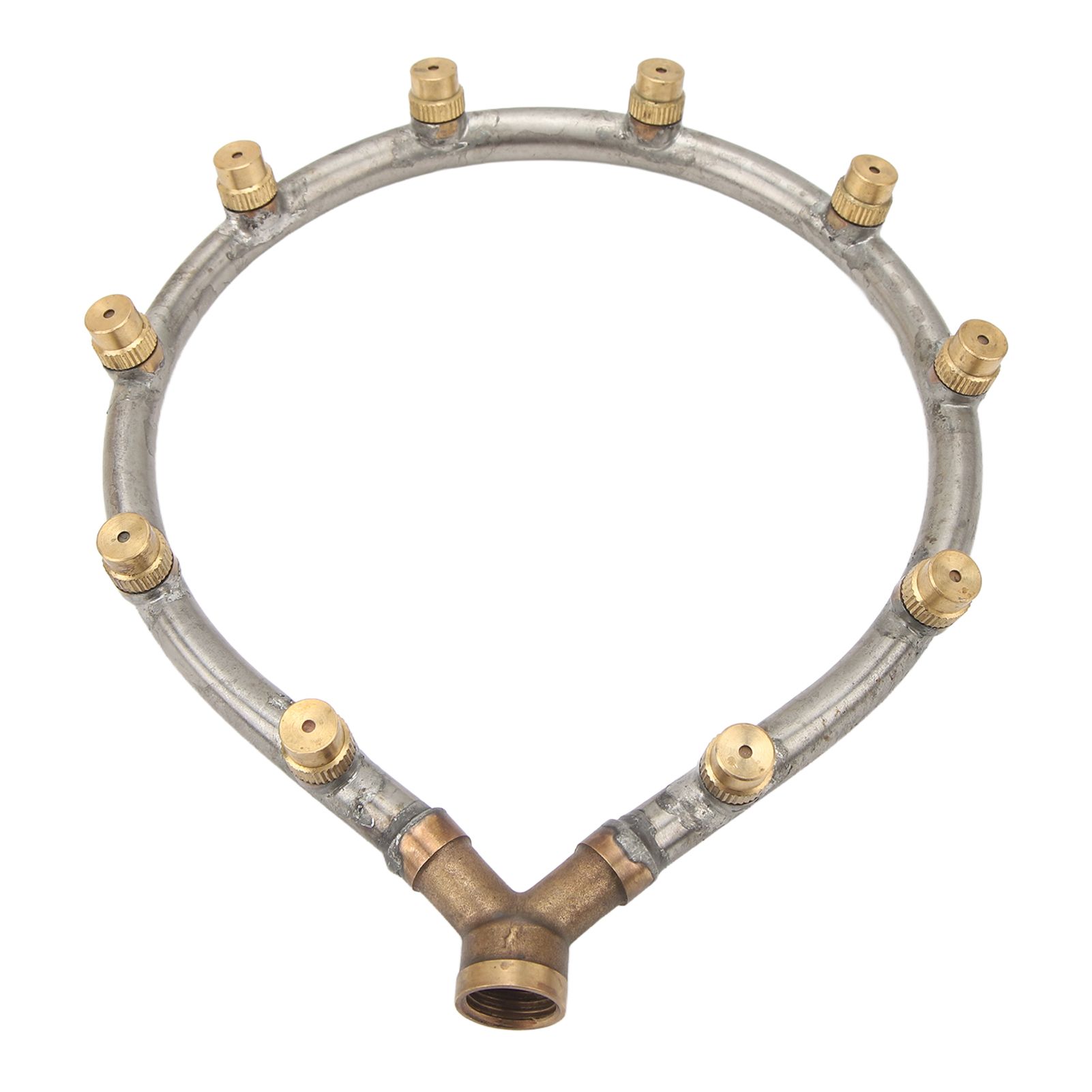 Multifunctional Annular Nozzle G3/8 Female Thread Multi Head Ring Shaped Atomizing Nozzle for Garden Agricultural Irrigation 10 Head - Image 8