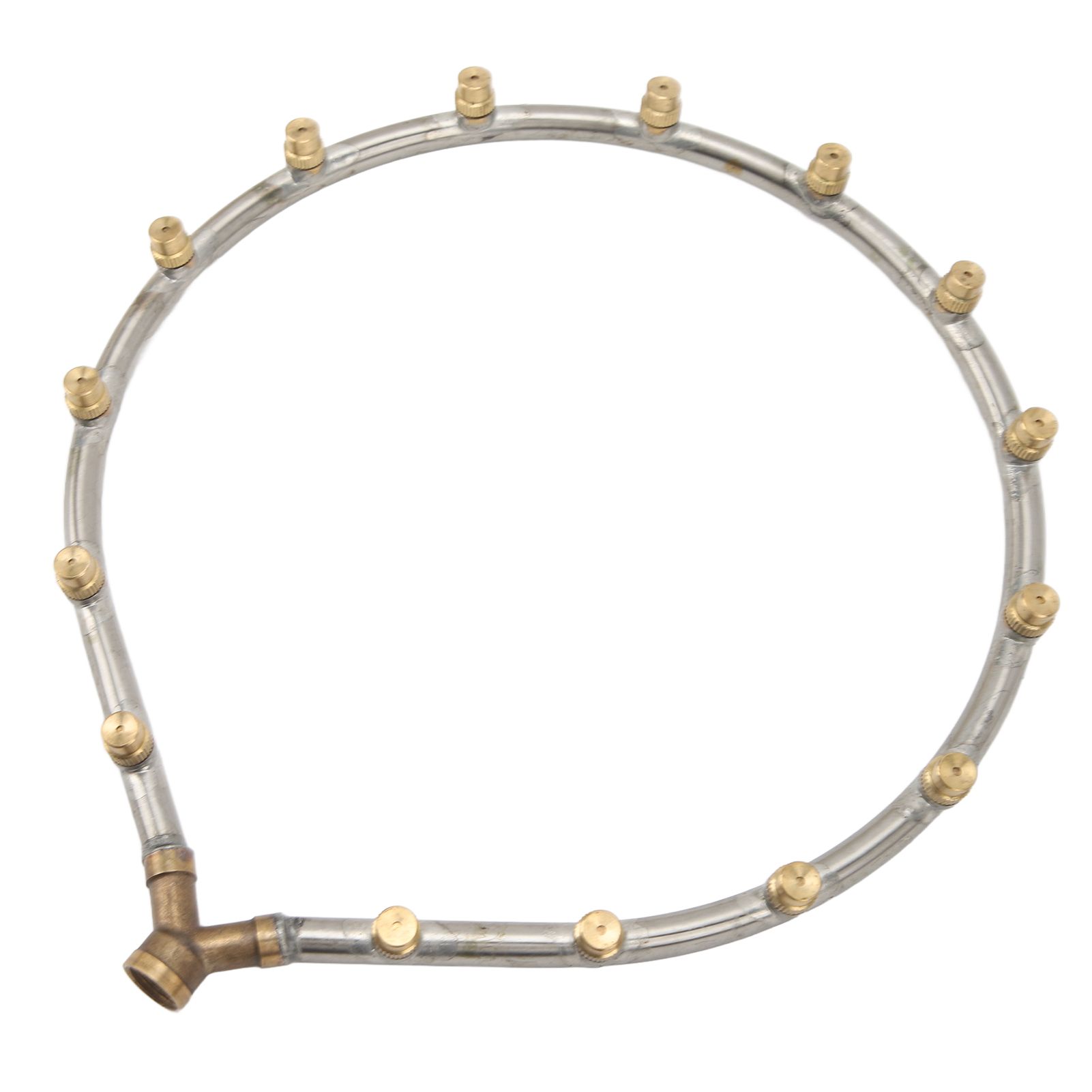 Multifunctional Annular Nozzle G3/8 Female Thread Multi Head Ring Shaped Atomizing Nozzle for Garden Agricultural Irrigation 15 Head - Image 3