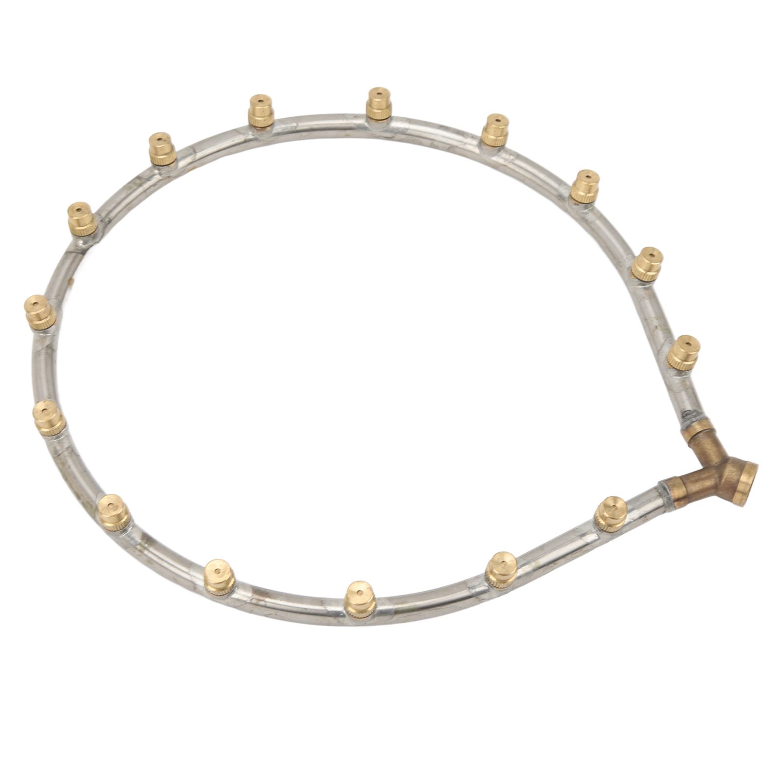 Multifunctional Annular Nozzle G3/8 Female Thread Multi Head Ring Shaped Atomizing Nozzle for Garden Agricultural Irrigation 15 Head - Image 6
