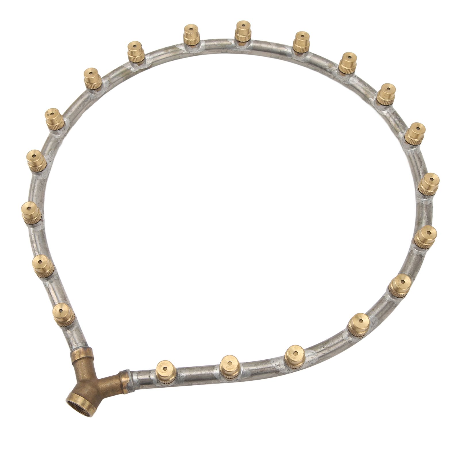 Multifunctional Annular Nozzle G3/8 Female Thread Multi Head Ring Shaped Atomizing Nozzle for Garden Agricultural Irrigation 20 Head - Image 3