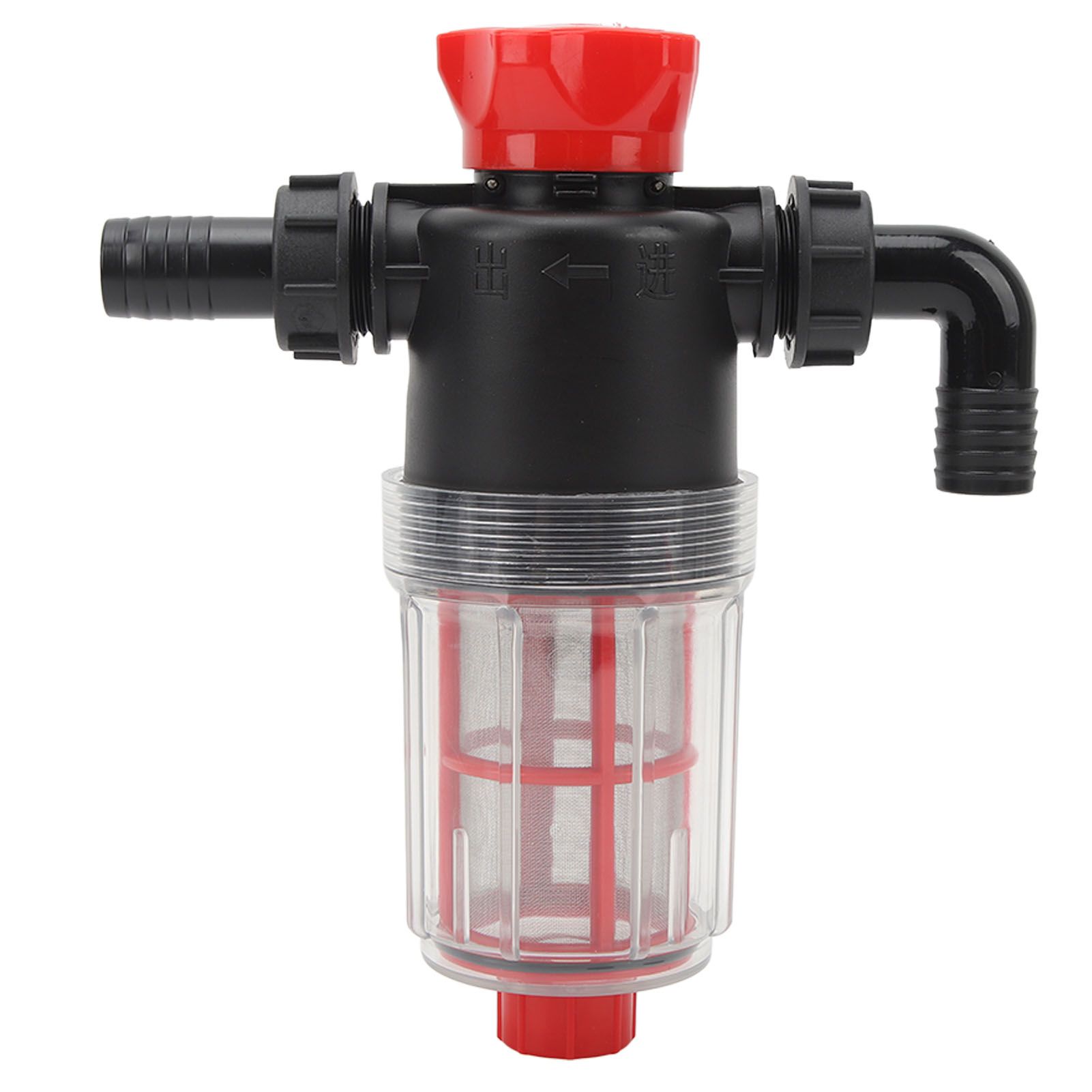 Water Pump Strainer Filter with 60 Mesh Stainless Steel Filter Screen High Flow Pipeline Filter Transparent Design 25mm Interface ( G1 Pipe) - Image 2