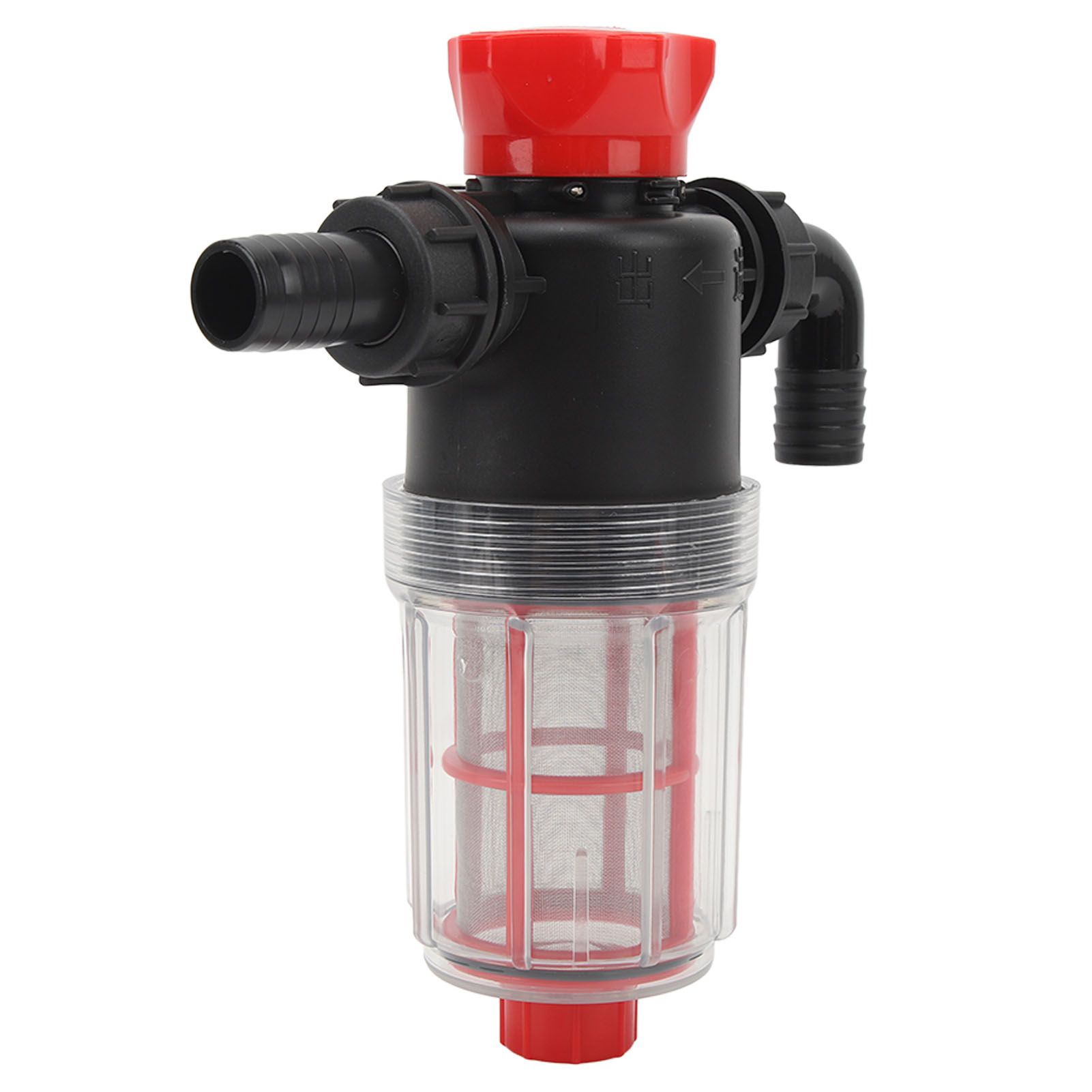 Water Pump Strainer Filter with 60 Mesh Stainless Steel Filter Screen High Flow Pipeline Filter Transparent Design 25mm Interface ( G1 Pipe) - Image 3