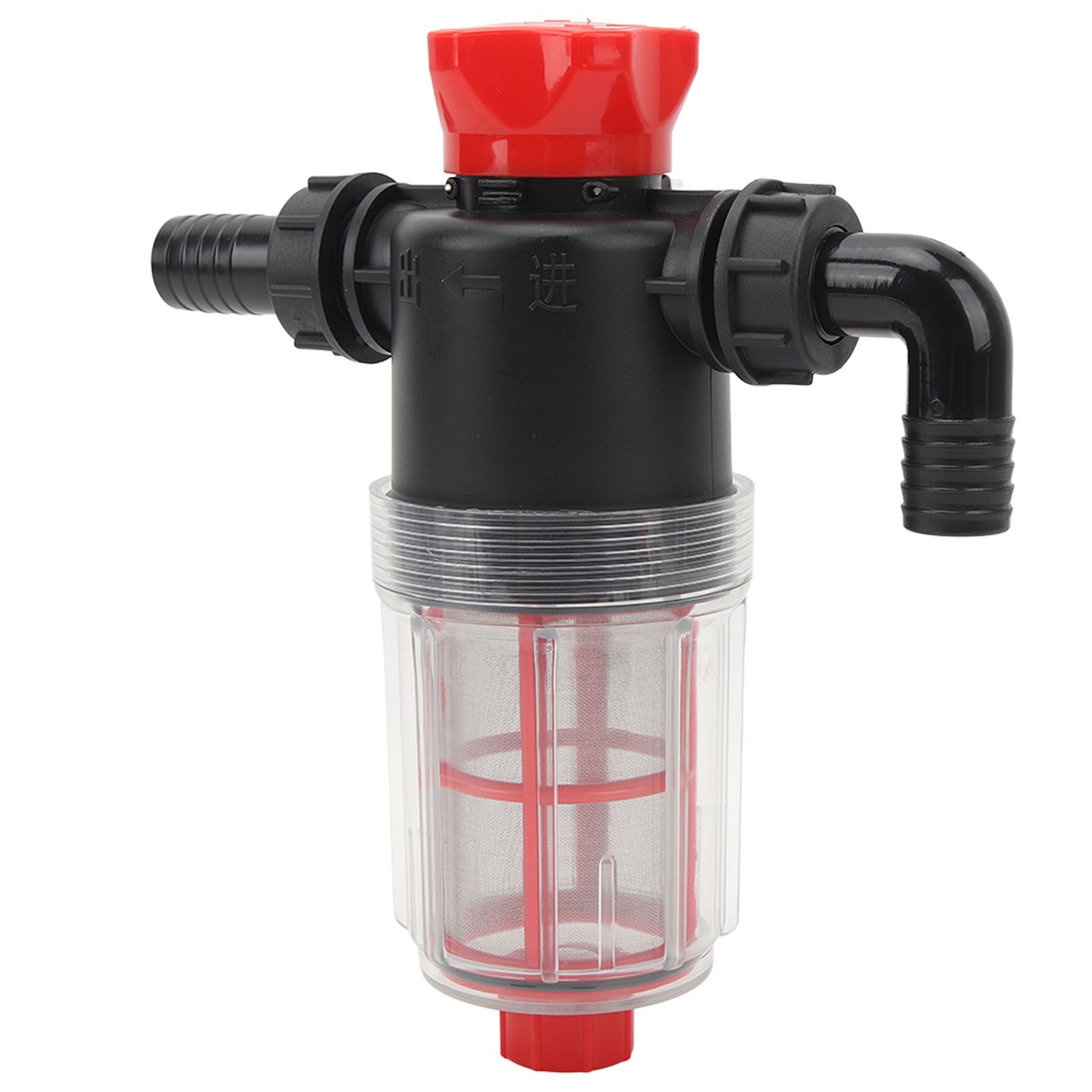 Water Pump Strainer Filter with 60 Mesh Stainless Steel Filter Screen High Flow Pipeline Filter Transparent Design 25mm Interface ( G1 Pipe) - Image 4