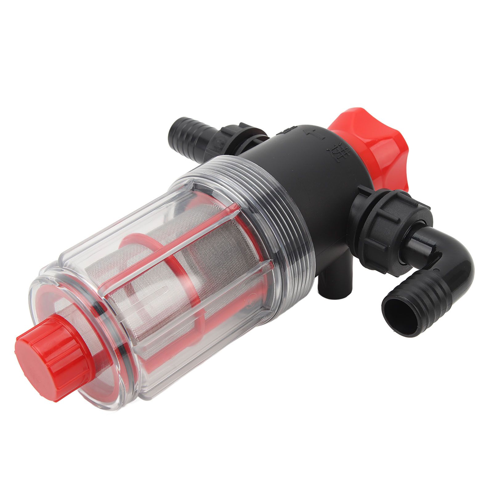 Water Pump Strainer Filter with 60 Mesh Stainless Steel Filter Screen High Flow Pipeline Filter Transparent Design 25mm Interface ( G1 Pipe) - Image 5