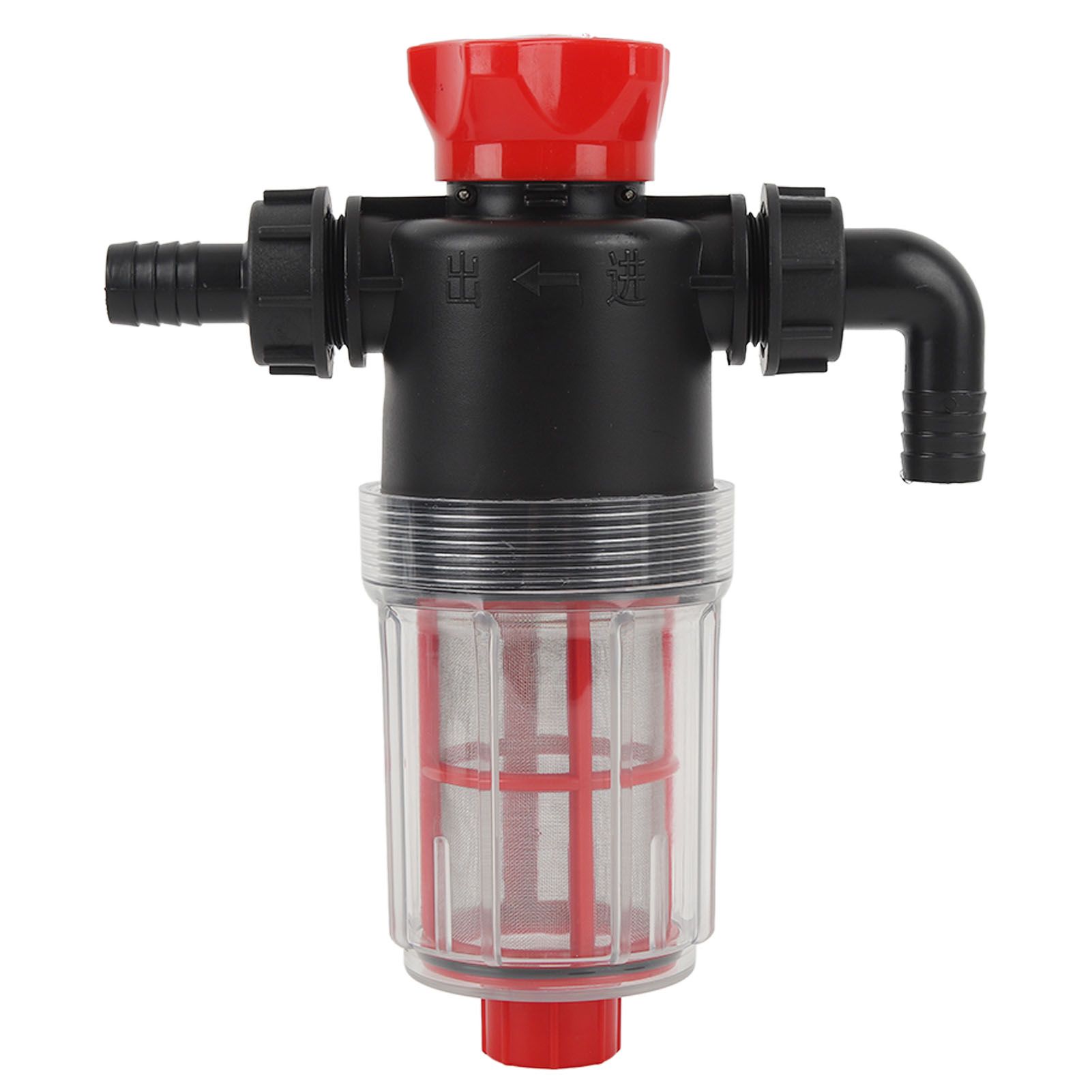 Water Pump Strainer Filter with 60 Mesh Stainless Steel Filter Screen High Flow Pipeline Filter Transparent Design 19mm Interface ( G3/4 Pipe) - Image 2