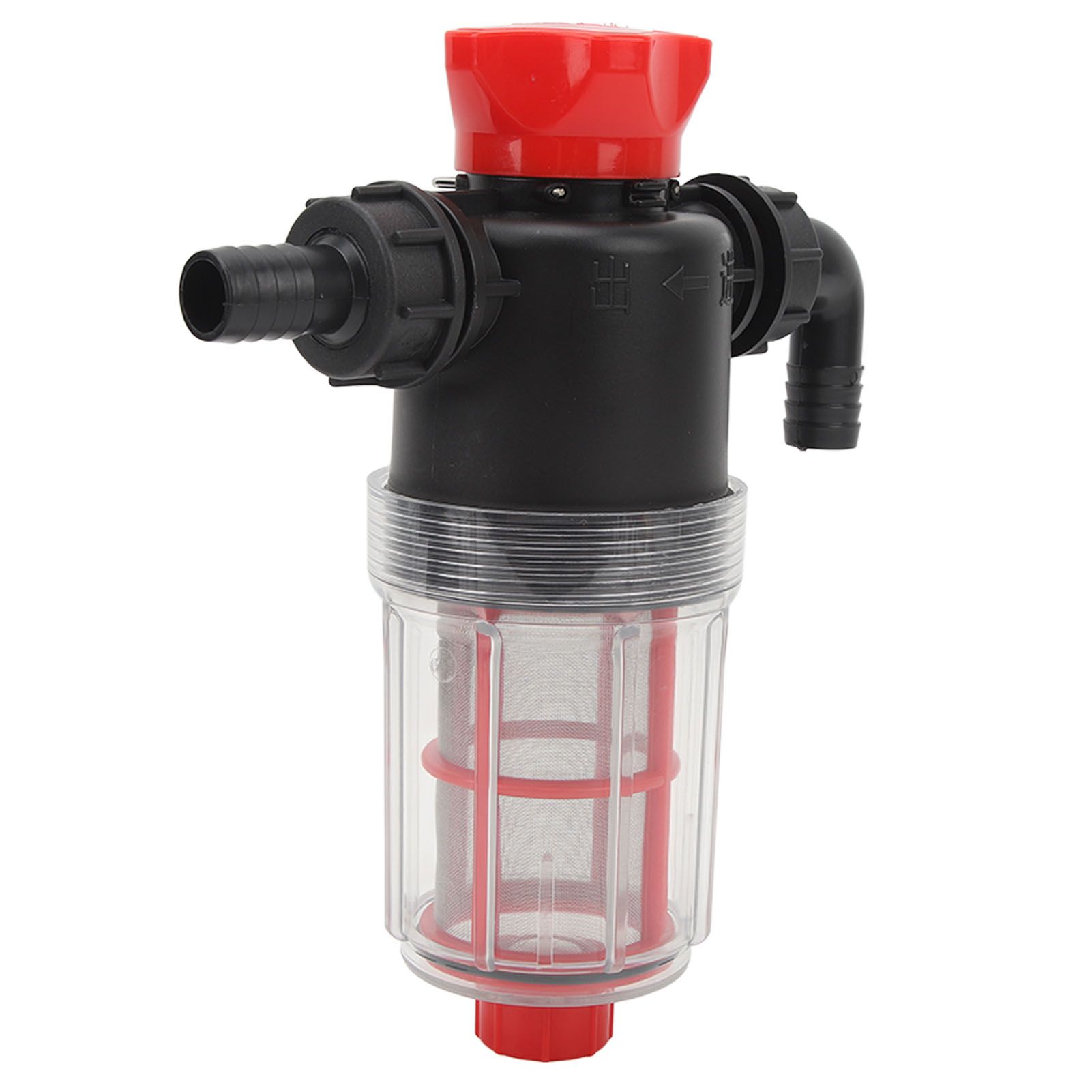 Water Pump Strainer Filter with 60 Mesh Stainless Steel Filter Screen High Flow Pipeline Filter Transparent Design 19mm Interface ( G3/4 Pipe) - Image 3
