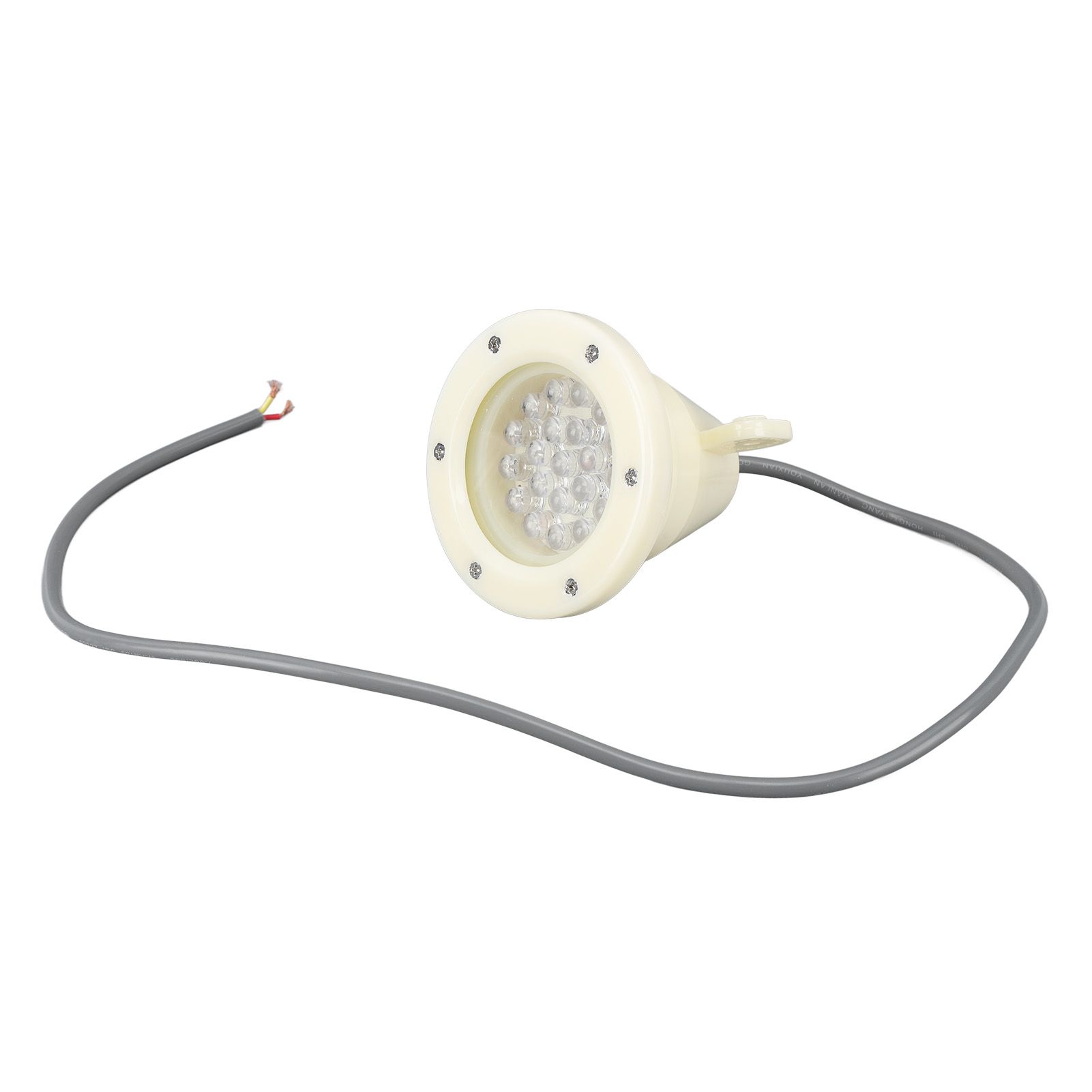 Submersible LED Light Underwater Orange Yellow Light 110mm 220V Waterproof Pool Light - Image 3