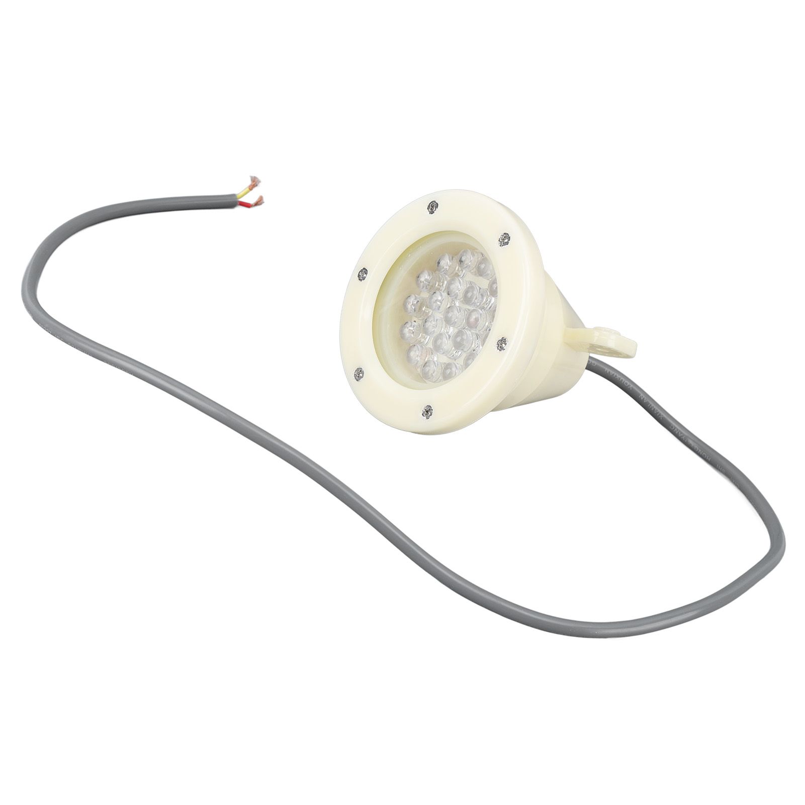 Submersible LED Light Underwater Orange Yellow Light 110mm 220V Waterproof Pool Light - Image 5