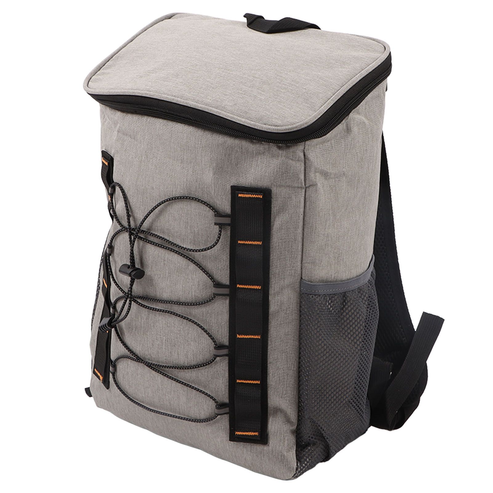 Insulated Backpack Outdoor Large Capacity Insulation Bag Long Term Thermal Insulation Lunch Bag with Side Cup Holder for Travel Picnic Camping - Image 2