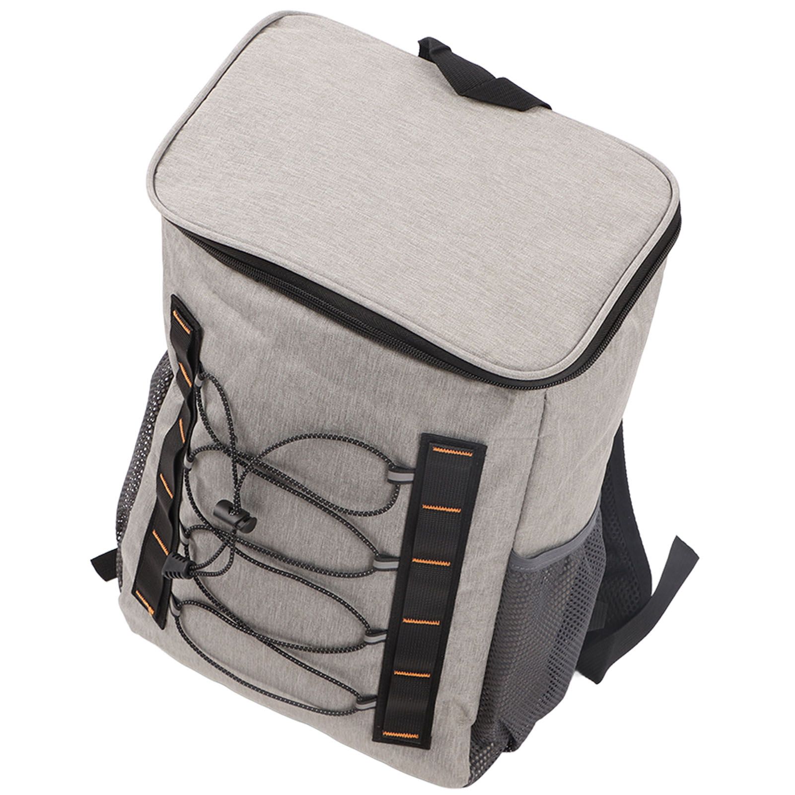 Insulated Backpack Outdoor Large Capacity Insulation Bag Long Term Thermal Insulation Lunch Bag with Side Cup Holder for Travel Picnic Camping - Image 4