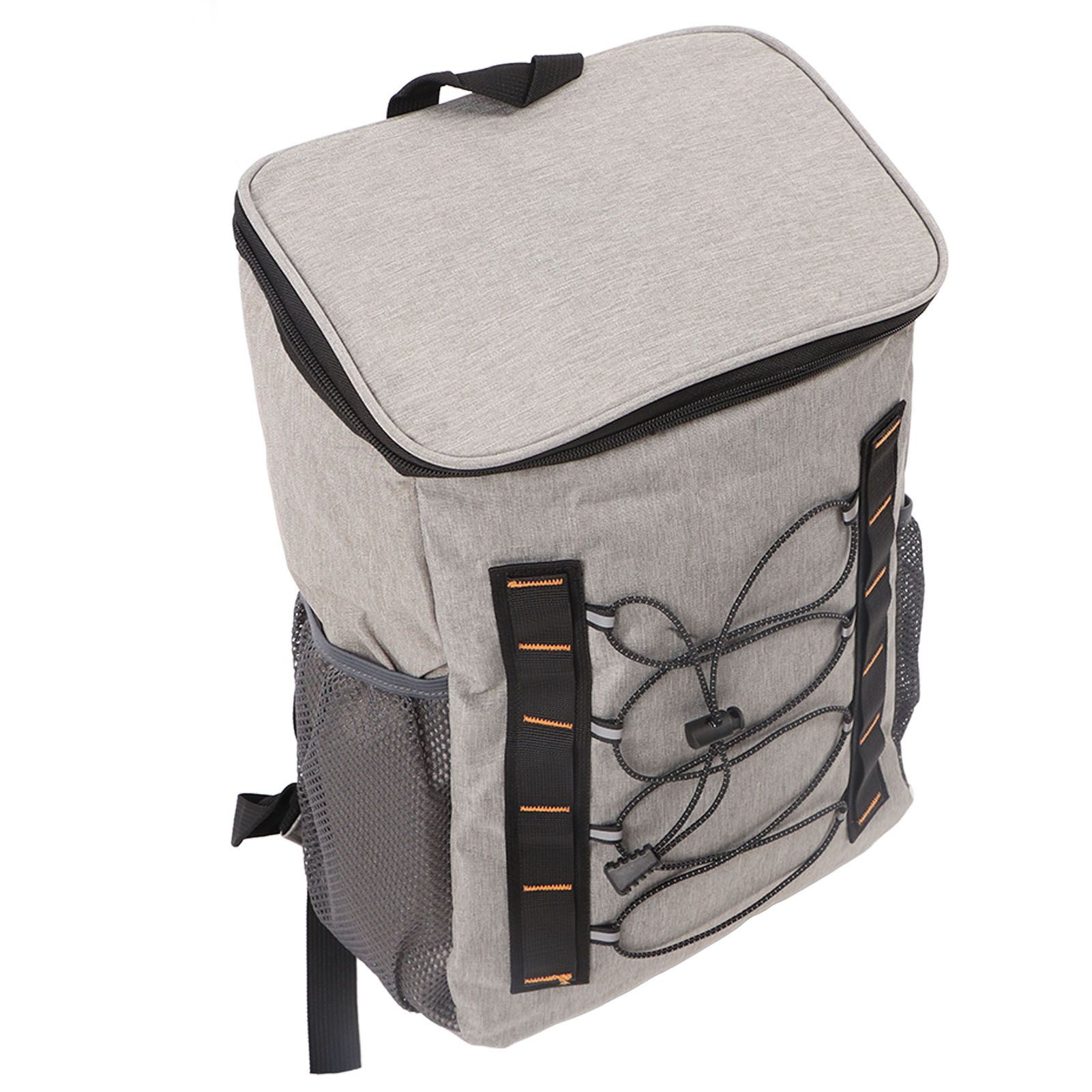 Insulated Backpack Outdoor Large Capacity Insulation Bag Long Term Thermal Insulation Lunch Bag with Side Cup Holder for Travel Picnic Camping - Image 5