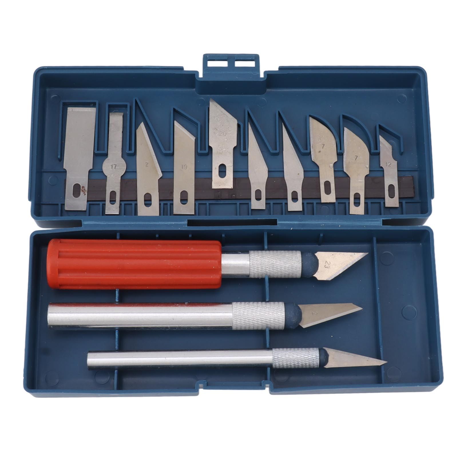 13Pcs Carving Chisel Set Steel Hand Hold Woodworking Whittling Cutter Portable Carving Tools - Image 1