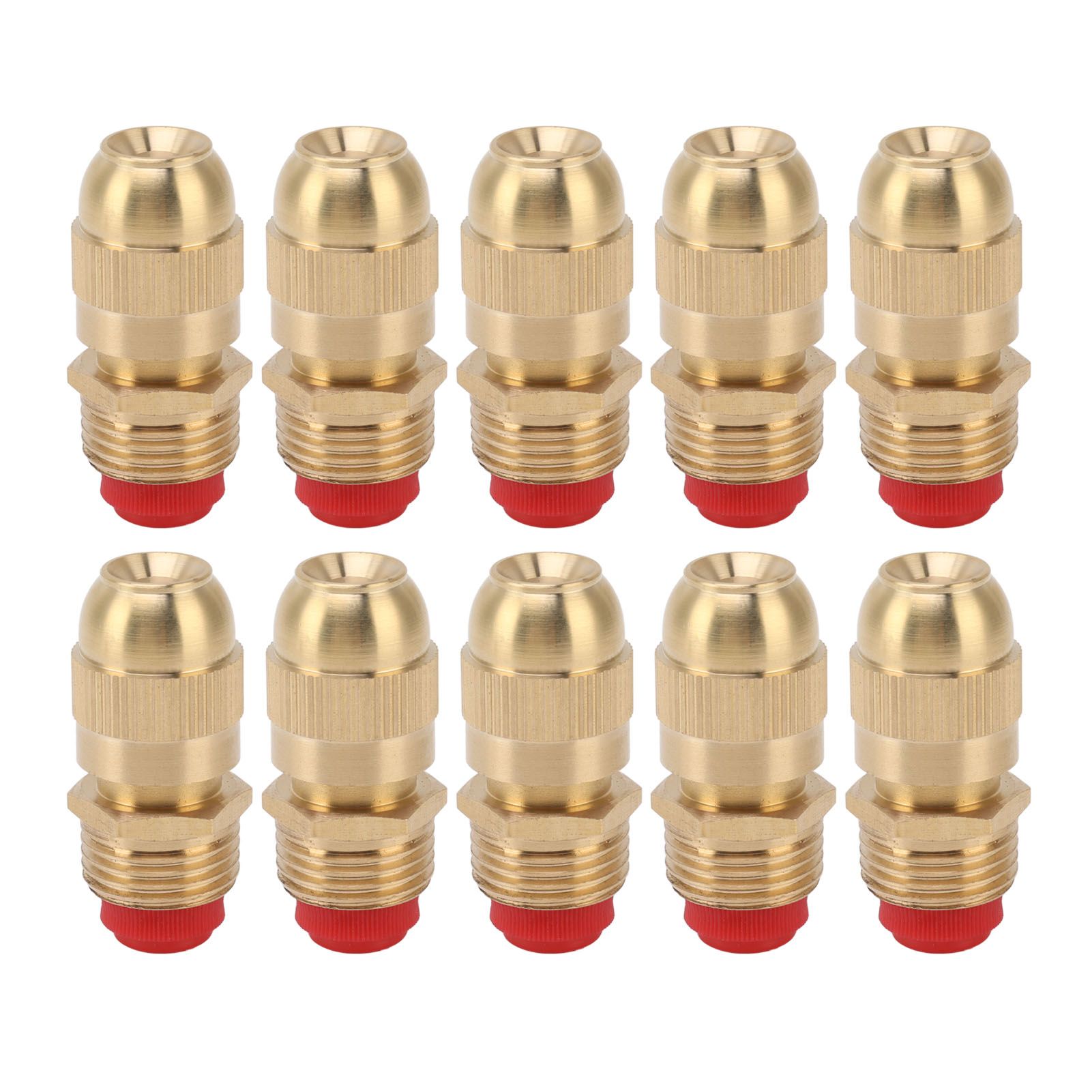 10Pcs G1/2 Male Thread Sprinkler Nozzle Garden Irrigation Water Spray Head Adjustable Watering Sprayer Nozzle Small Body - Image 1