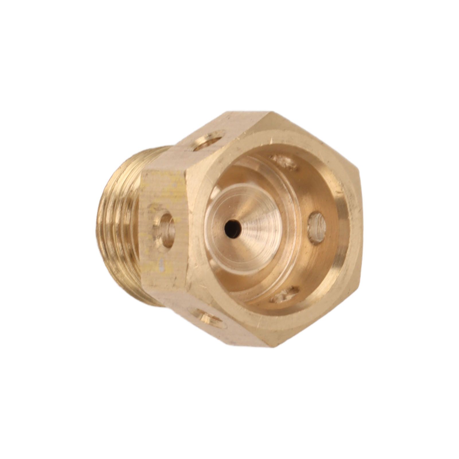 10PCS Misting Nozzle Brass Multiple Holes Anti Corrosion Fine Misting Water Nozzles for Cooling System Garden Lawn M14x1.5 - Image 2