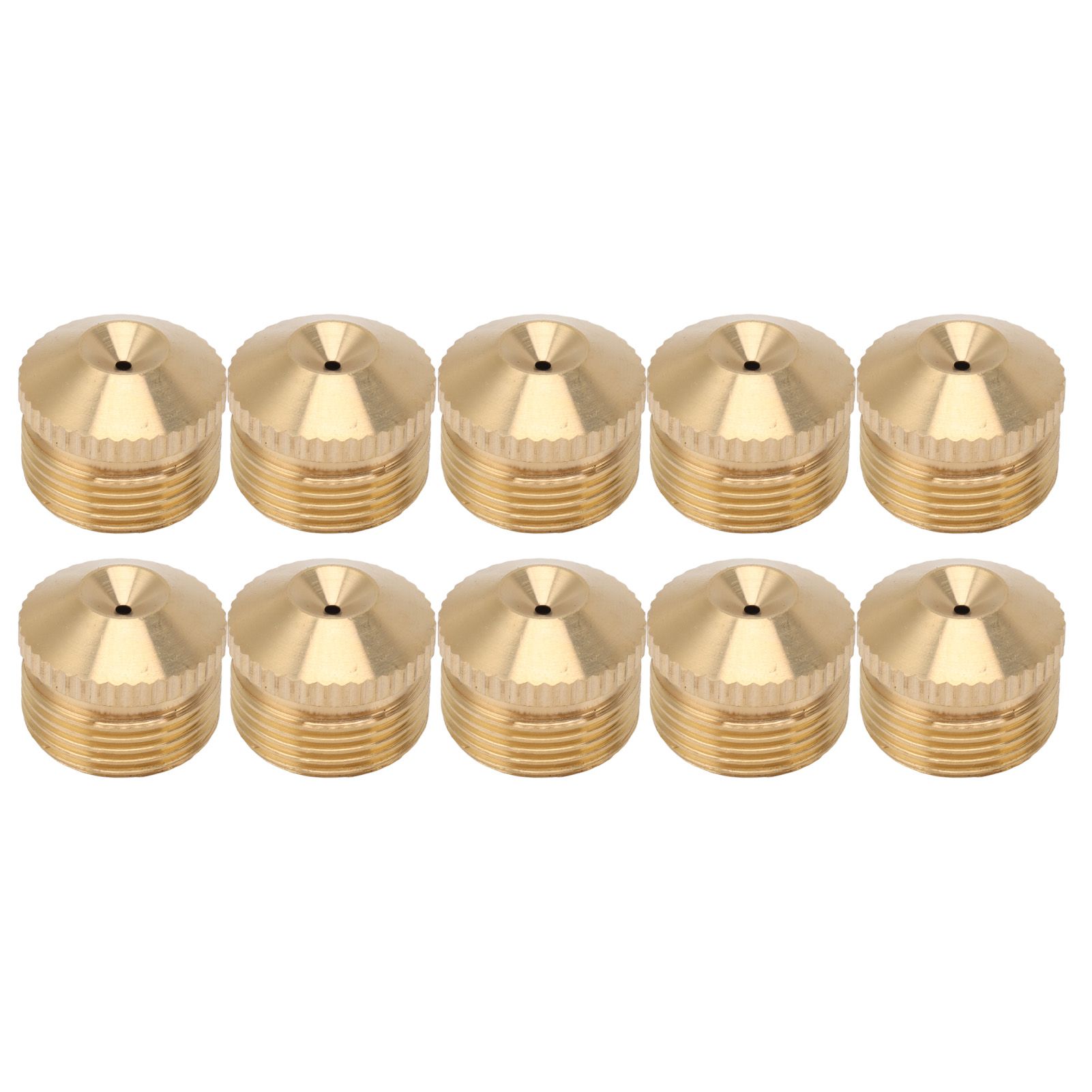 10pcs Brass Misting Nozzles Fog Sprinkler Head for Factory Site Coal Mine Garden Lawn Cooling System G3/4 Inch - Image 2