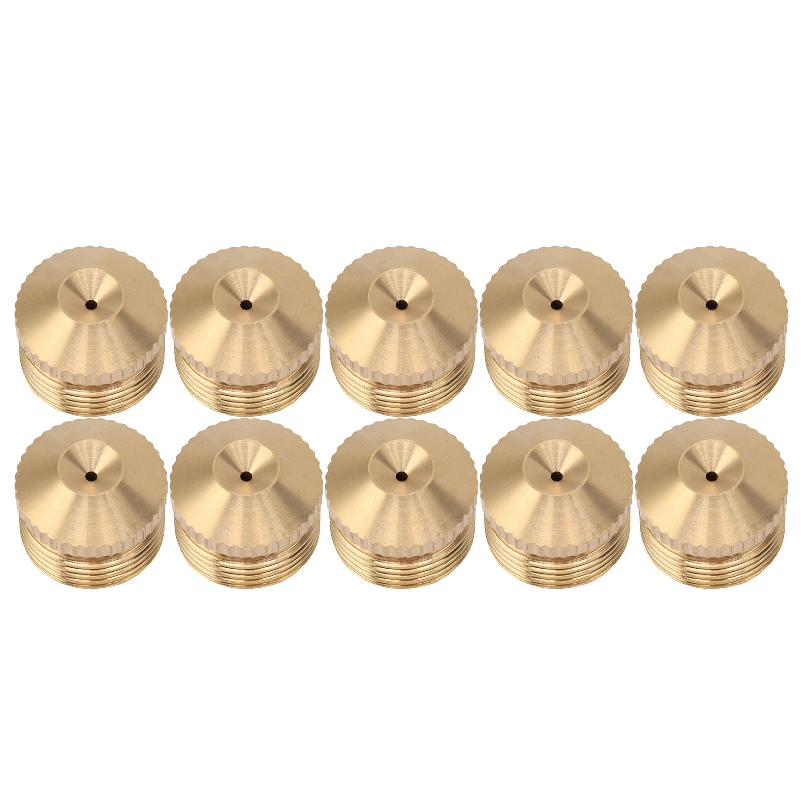 10pcs Brass Misting Nozzles Fog Sprinkler Head for Factory Site Coal Mine Garden Lawn Cooling System G3/4 Inch - Image 3