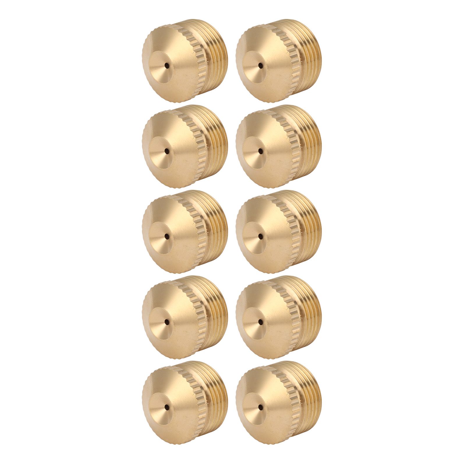 10pcs Brass Misting Nozzles Fog Sprinkler Head for Factory Site Coal Mine Garden Lawn Cooling System G3/4 Inch - Image 4