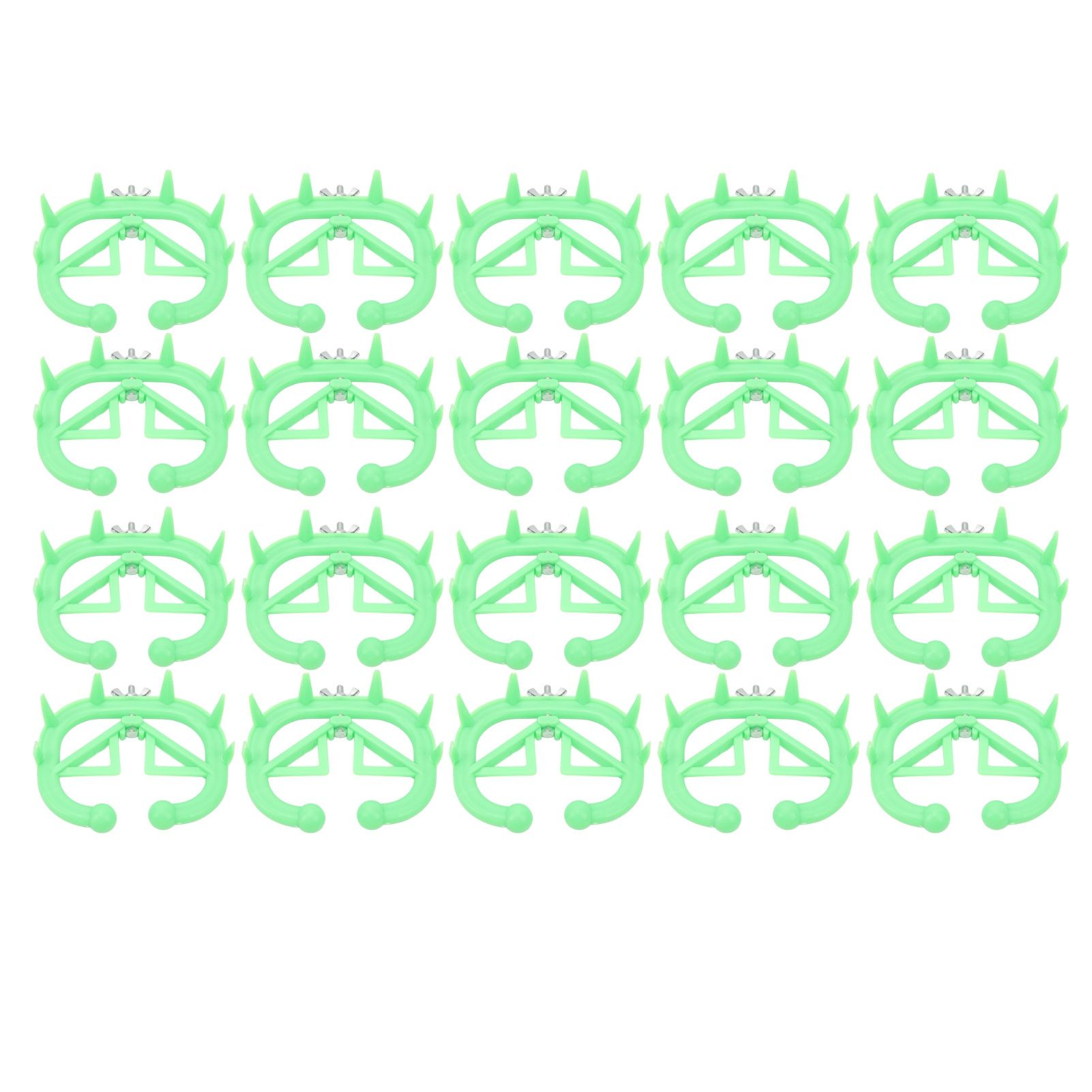 20Pcs Calf Weaner Efficient Plastic Comfortable Calf Milk Sucking Preventer Cattle Nose Ring - Image 1