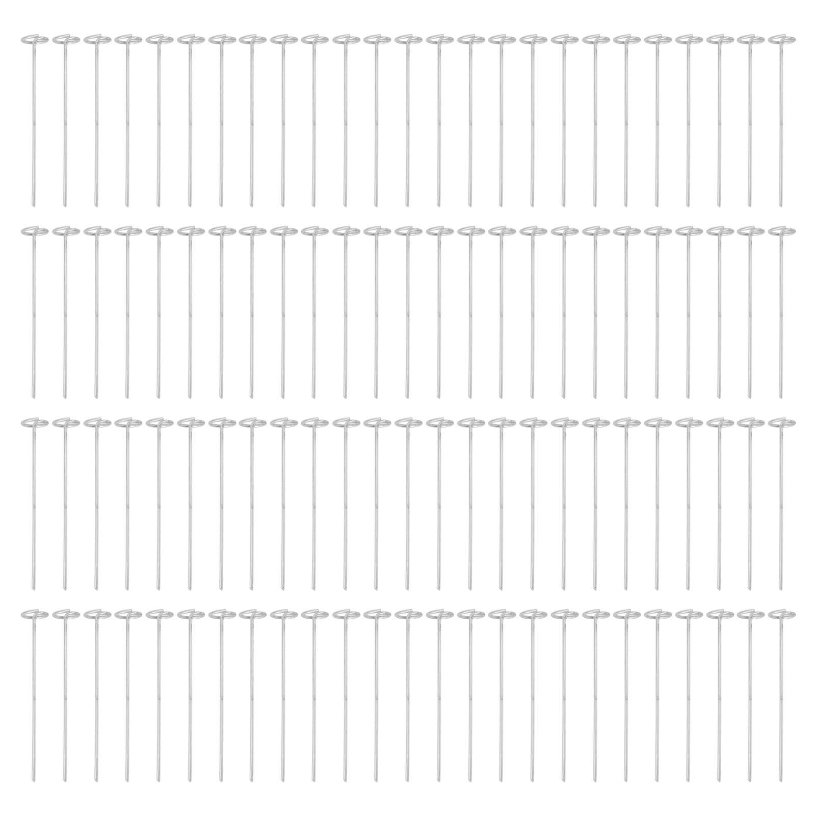 100PCS Ground Nail Galvanized Iron Rust Proof Artificial Turf Stakes for Weed Barriers Tent Garden Cloth Sunshade Net - Image 1