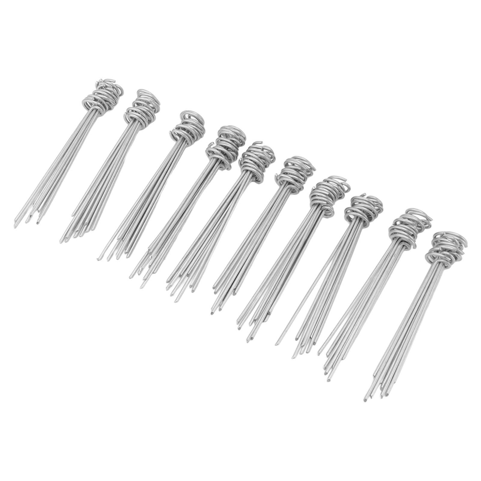 100PCS Ground Nail Galvanized Iron Rust Proof Artificial Turf Stakes for Weed Barriers Tent Garden Cloth Sunshade Net - Image 3