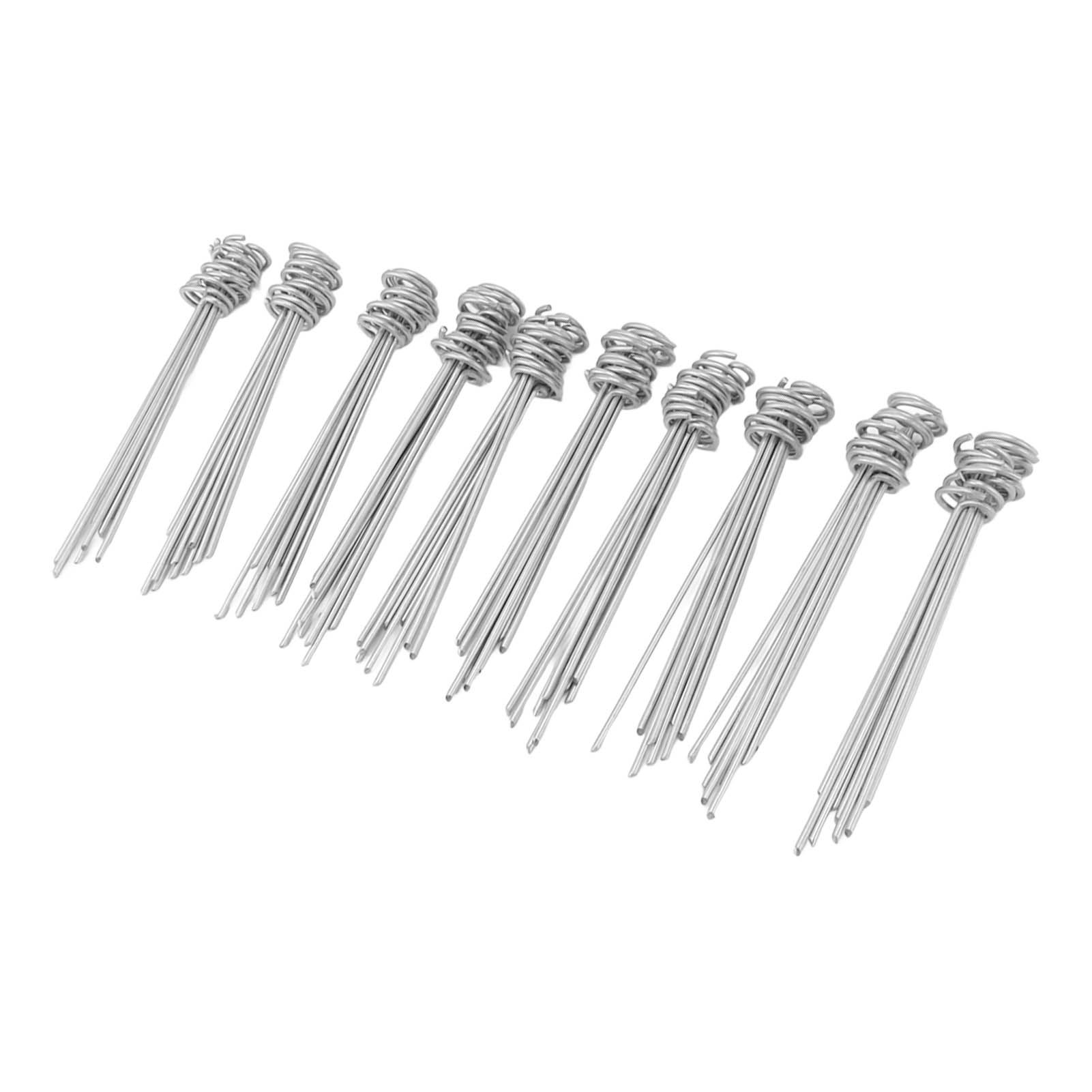 100PCS Ground Nail Galvanized Iron Rust Proof Artificial Turf Stakes for Weed Barriers Tent Garden Cloth Sunshade Net - Image 8