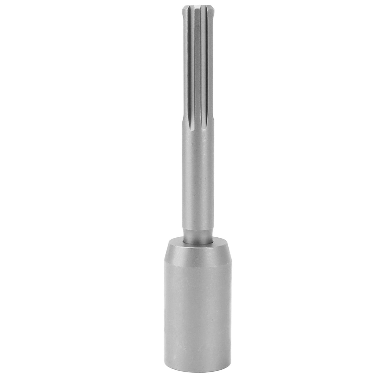 T Post Driver 5 Pits Shank Steel Fence Post Driver Hand Post Pounder Hammer Drill Attachment 20cm Length 30mm / 1.2in - Image 1