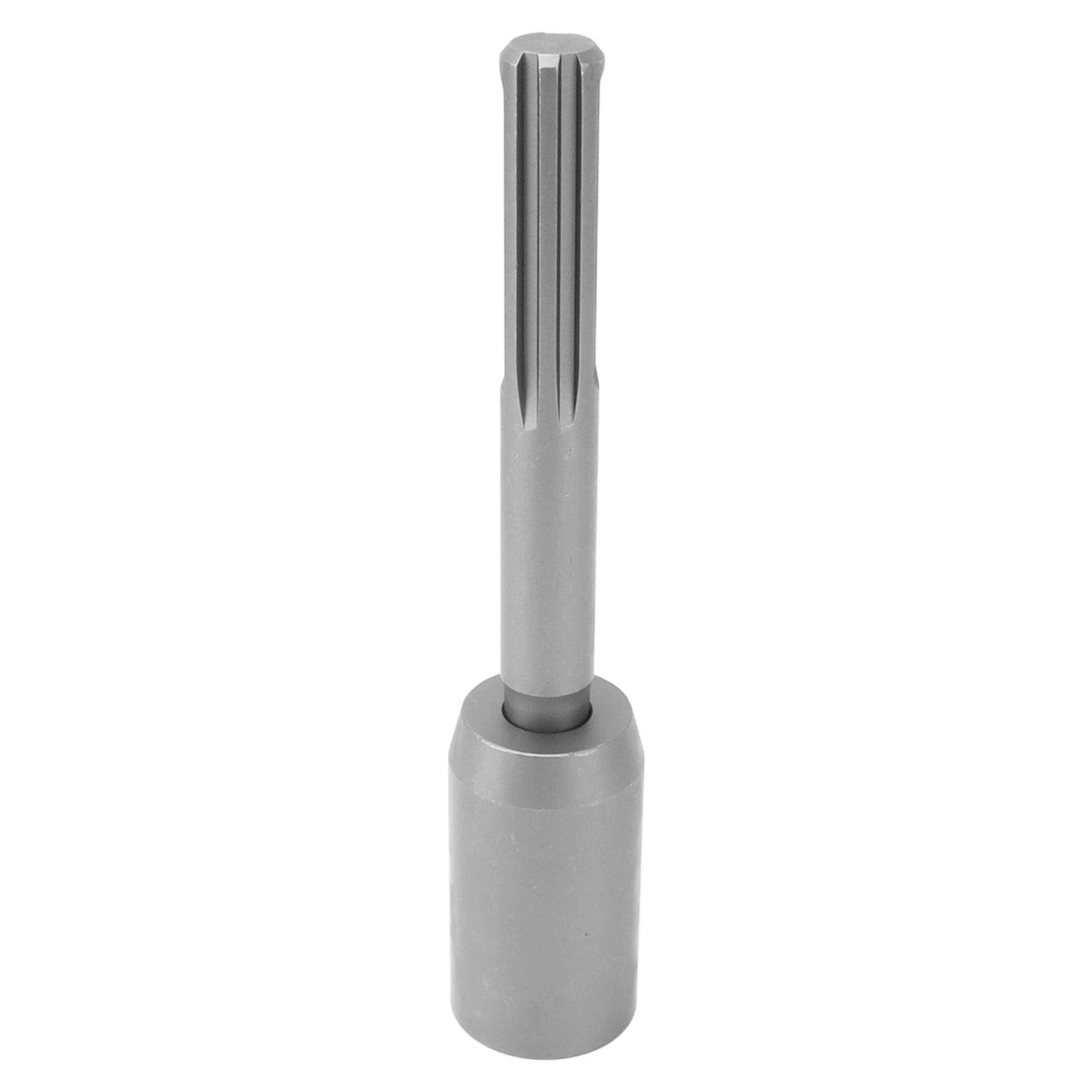 T Post Driver 5 Pits Shank Steel Fence Post Driver Hand Post Pounder Hammer Drill Attachment 20cm Length 30mm / 1.2in - Image 2
