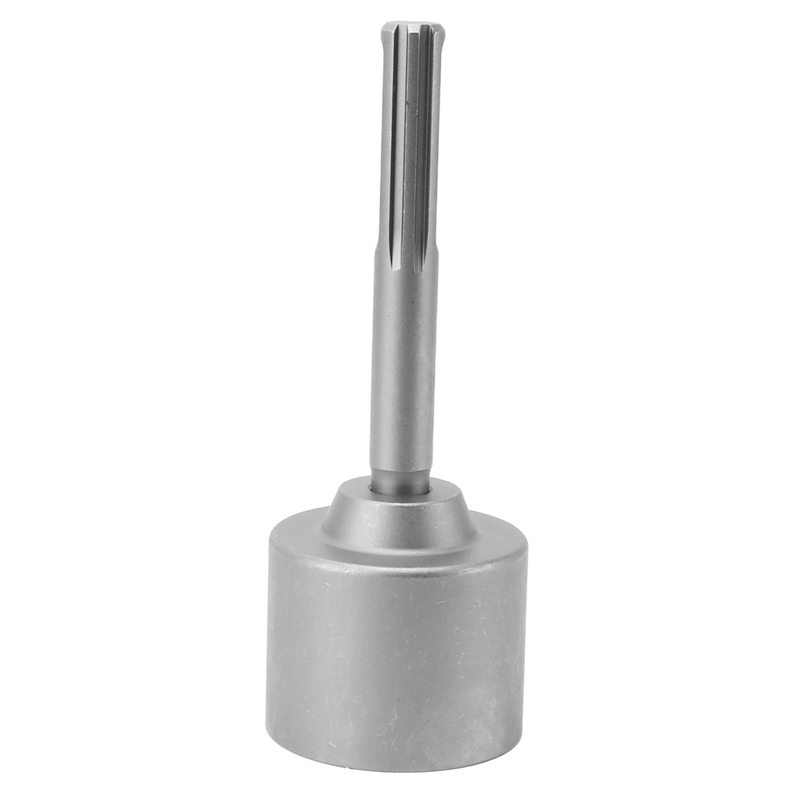 T Post Driver 5 Pits Shank Steel Fence Post Driver Hand Post Pounder Hammer Drill Attachment 20cm Length 65mm / 2.6in - Image 1