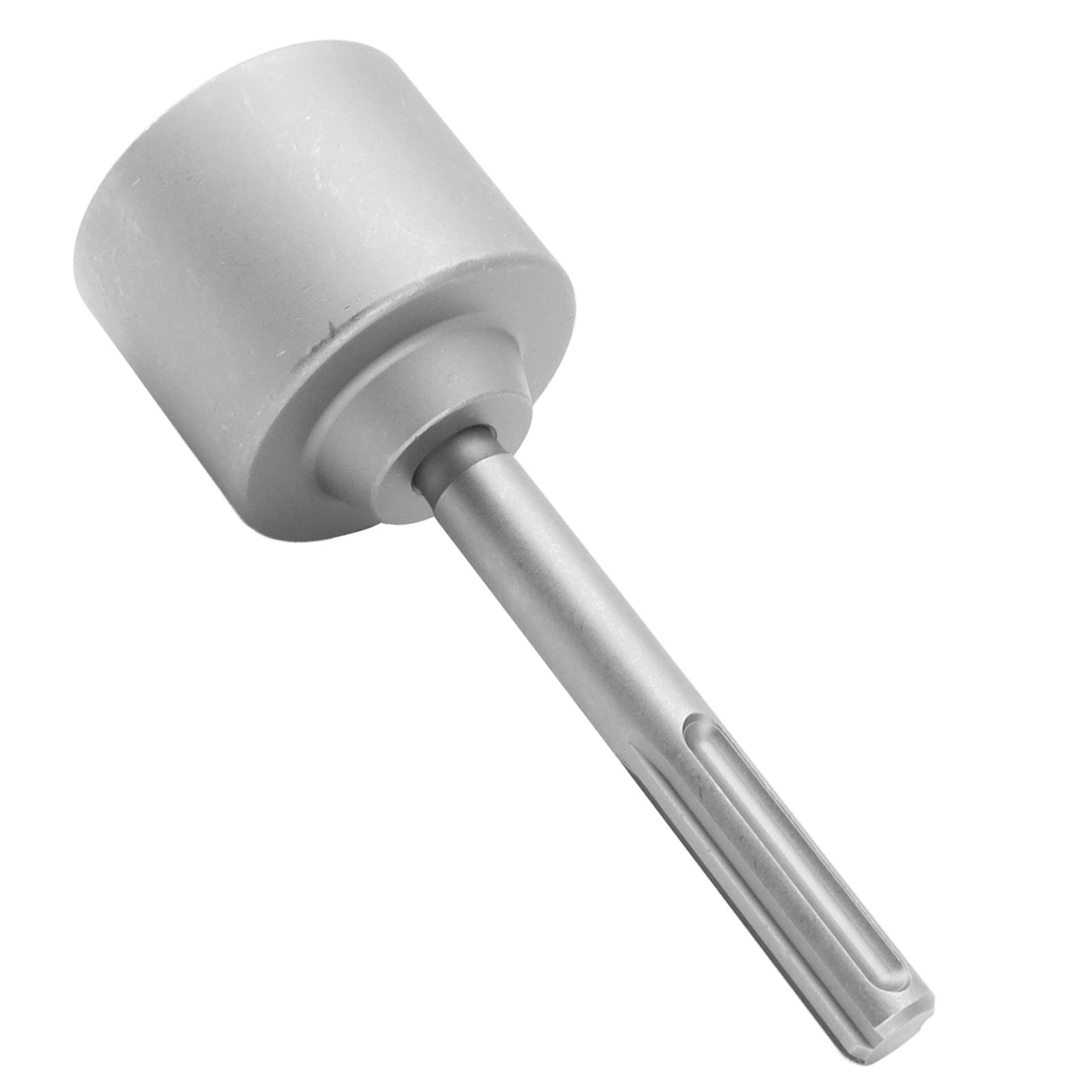T Post Driver 5 Pits Shank Steel Fence Post Driver Hand Post Pounder Hammer Drill Attachment 20cm Length 65mm / 2.6in - Image 3