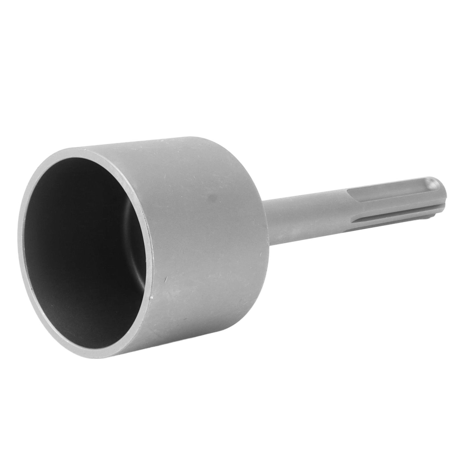 T Post Driver 5 Pits Shank Steel Fence Post Driver Hand Post Pounder Hammer Drill Attachment 20cm Length 65mm / 2.6in - Image 6