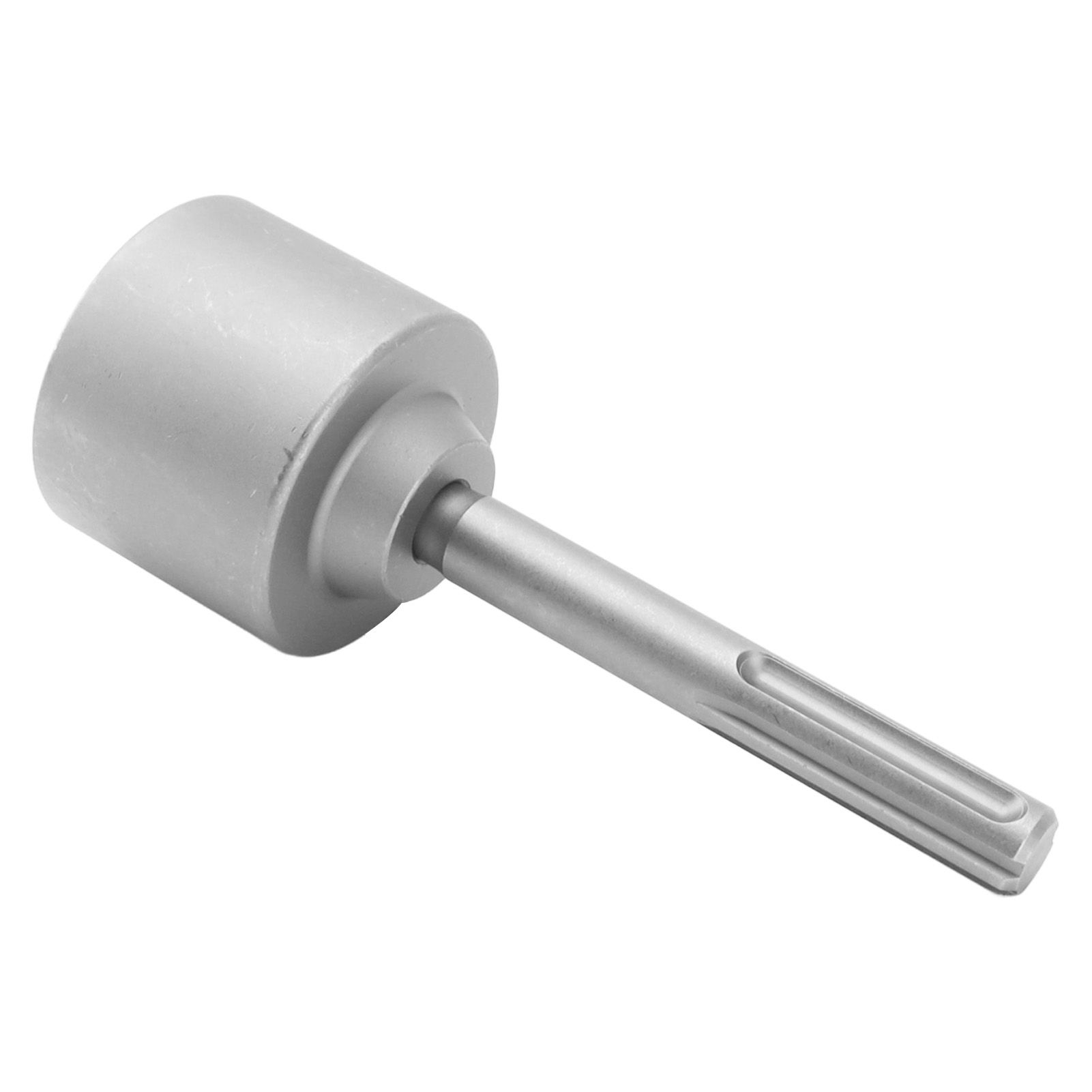 T Post Driver 5 Pits Shank Steel Fence Post Driver Hand Post Pounder Hammer Drill Attachment 20cm Length 65mm / 2.6in - Image 7