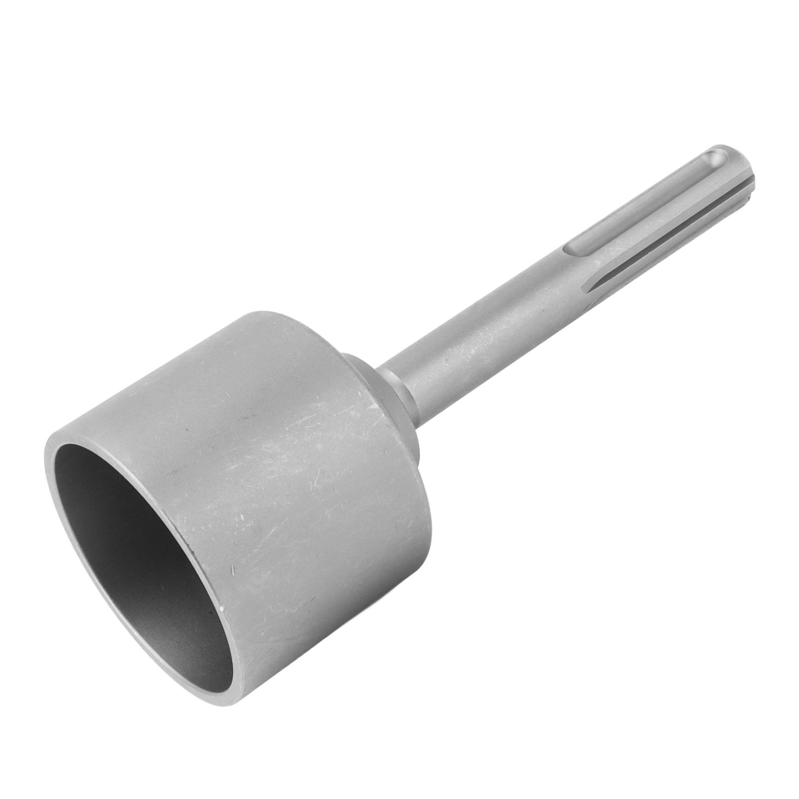 T Post Driver 5 Pits Shank Steel Fence Post Driver Hand Post Pounder Hammer Drill Attachment 20cm Length 65mm / 2.6in - Image 8