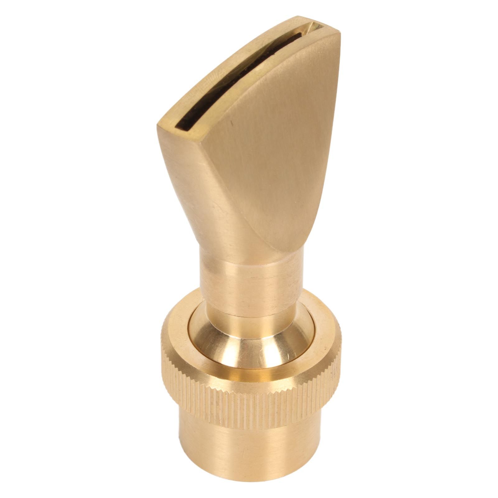 Fountain Nozzle Brass G3/4 Female Thread 25mm Narrow Fan Shaped Pond Sprinkler for Garden Pond Amusement Park Museums - Image 2