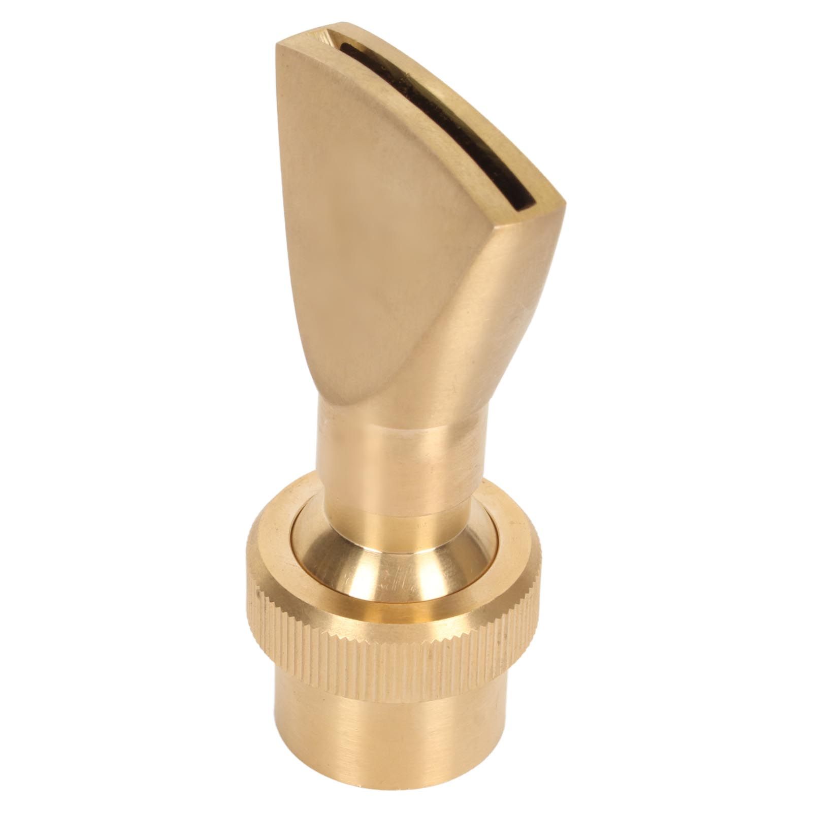 Fountain Nozzle Brass G3/4 Female Thread 25mm Narrow Fan Shaped Pond Sprinkler for Garden Pond Amusement Park Museums - Image 3