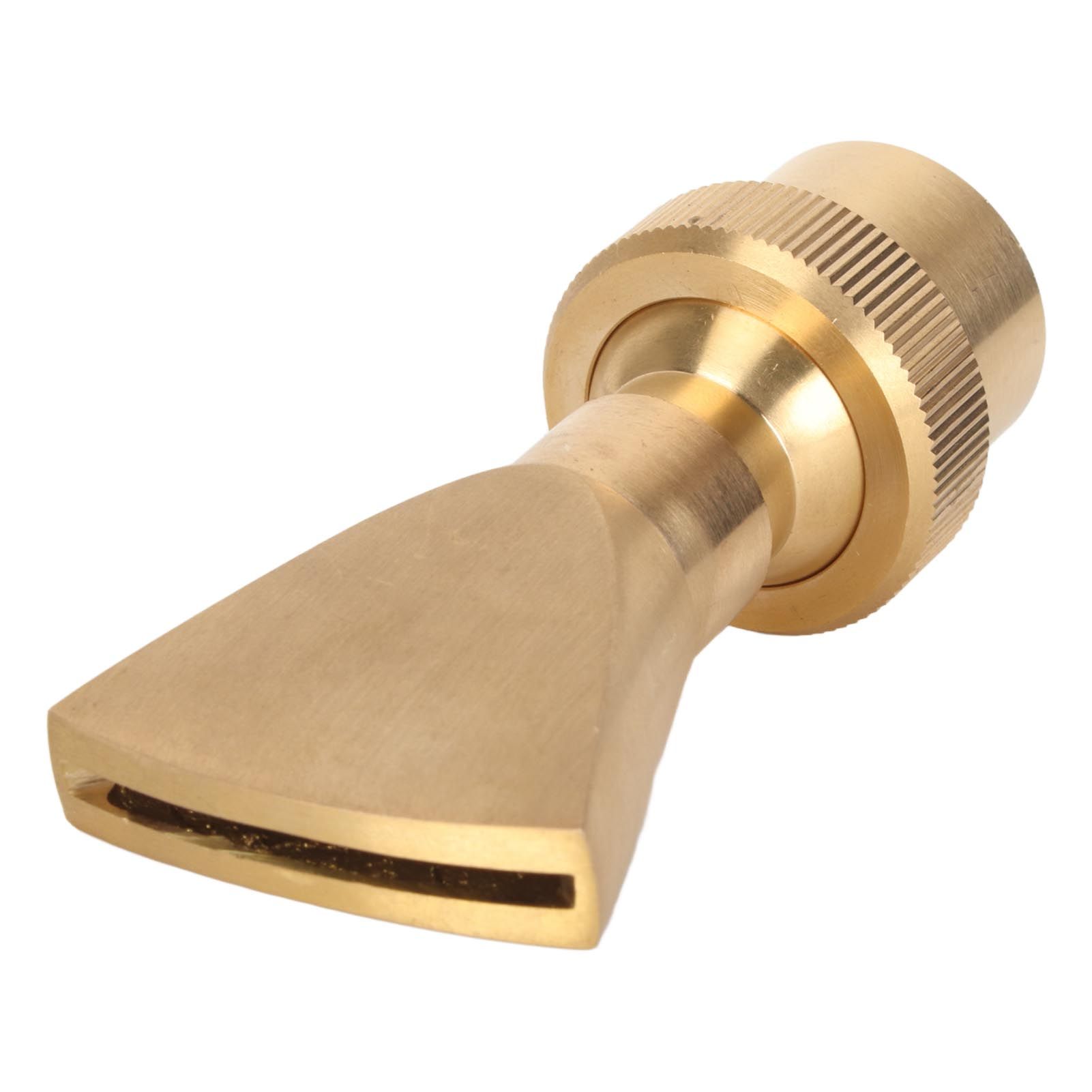 Fountain Nozzle Brass G3/4 Female Thread 25mm Narrow Fan Shaped Pond Sprinkler for Garden Pond Amusement Park Museums - Image 8