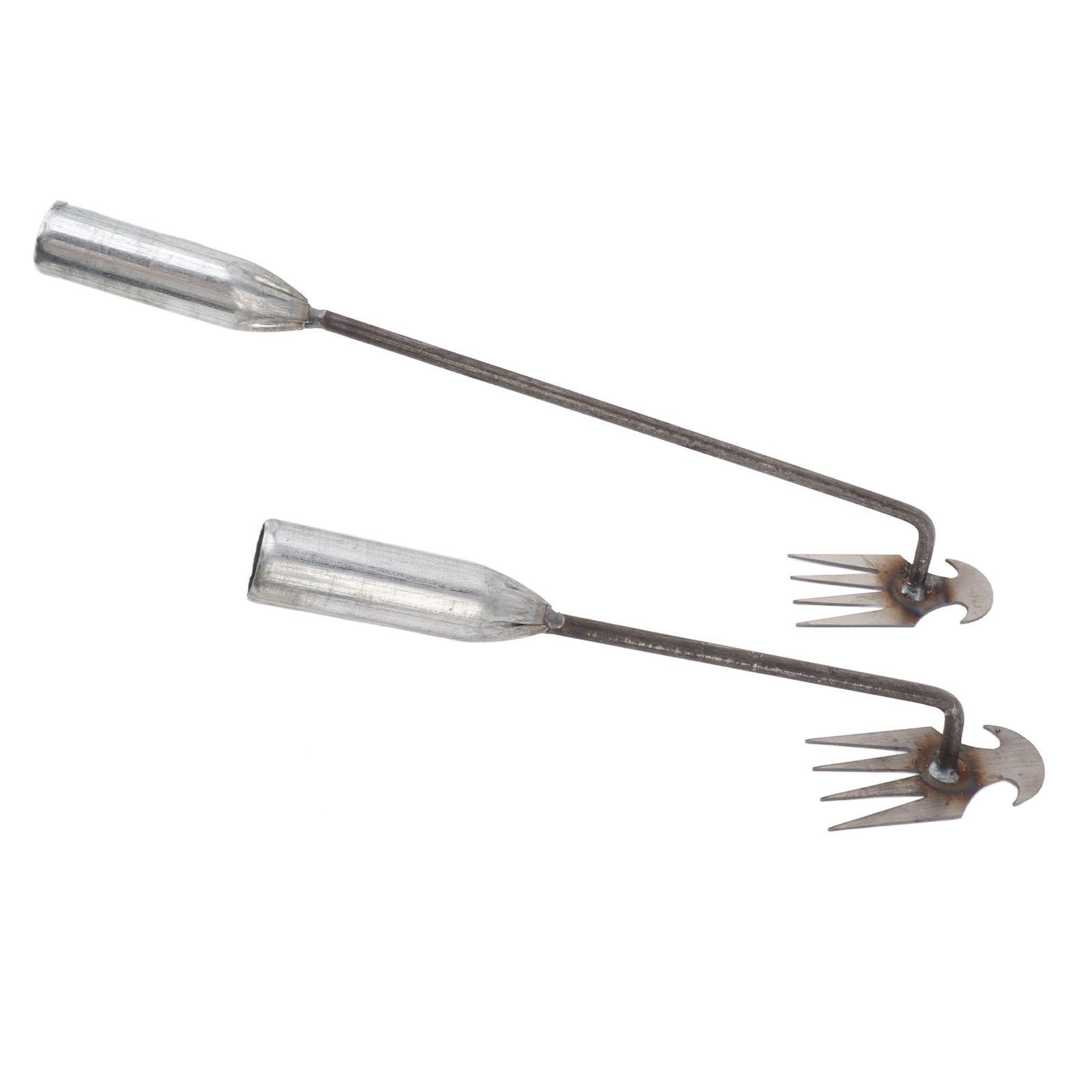 2Pcs Weeding Artifact Uprooting Weeding Tool 4 Teeth Dual Purpose Weeder Weed Puller Manual Household Agricultural Tool - Image 1