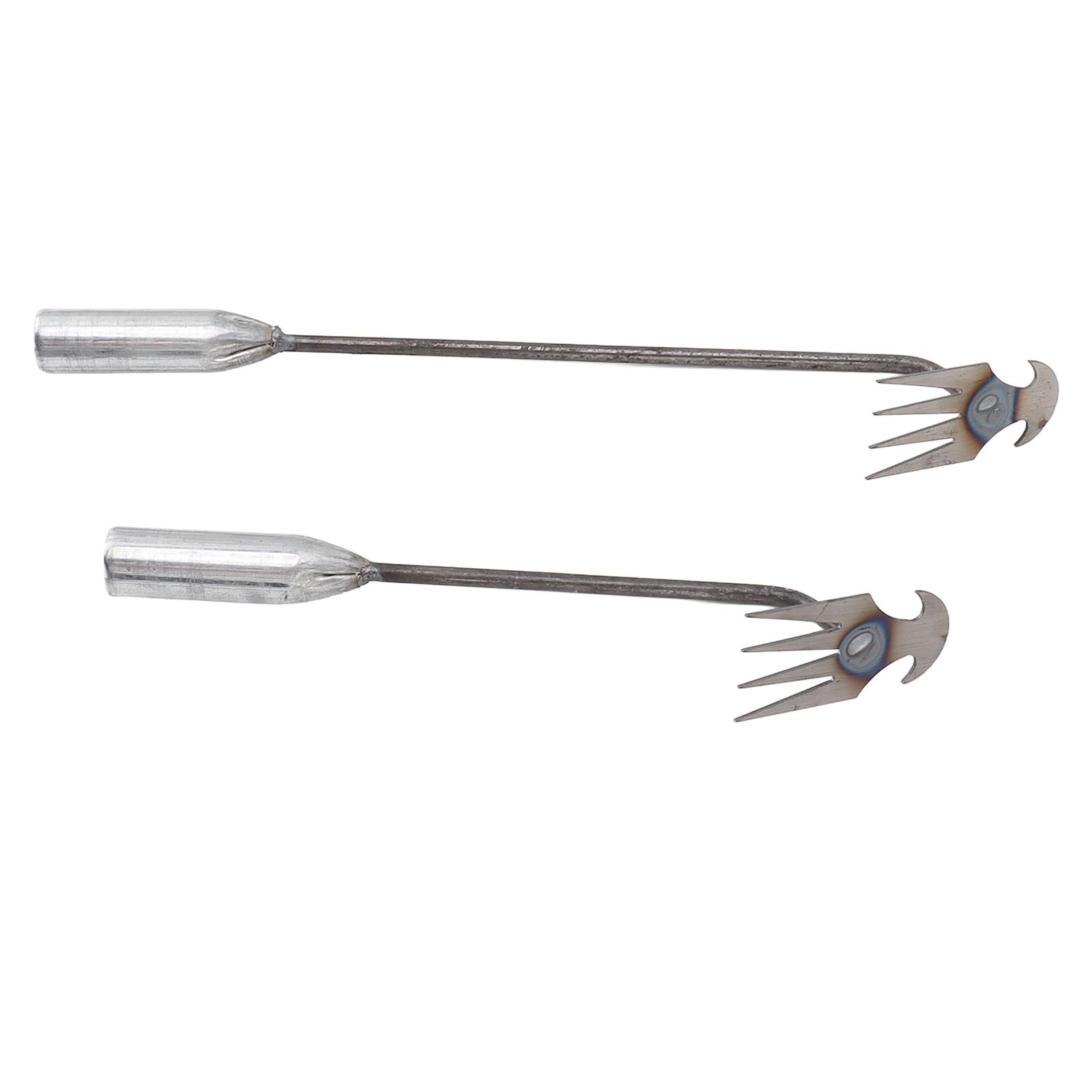 2Pcs Weeding Artifact Uprooting Weeding Tool 4 Teeth Dual Purpose Weeder Weed Puller Manual Household Agricultural Tool - Image 2