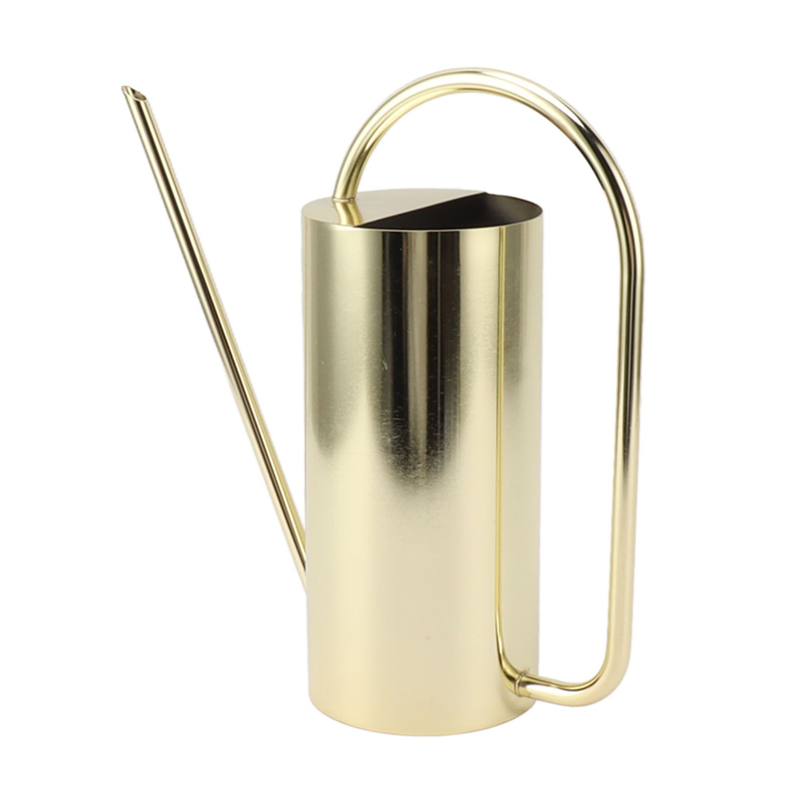Plants Watering Can Long Spout 1500ml Large Capacity Watering Kettle Stainless Steel Pot Gardening Supplies Gold Color - Image 1