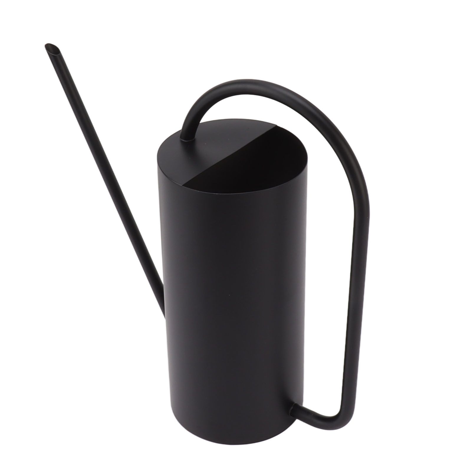 Plants Watering Can Long Spout 1500ml Large Capacity Watering Kettle Stainless Steel Pot Gardening Supplies Black - Image 2