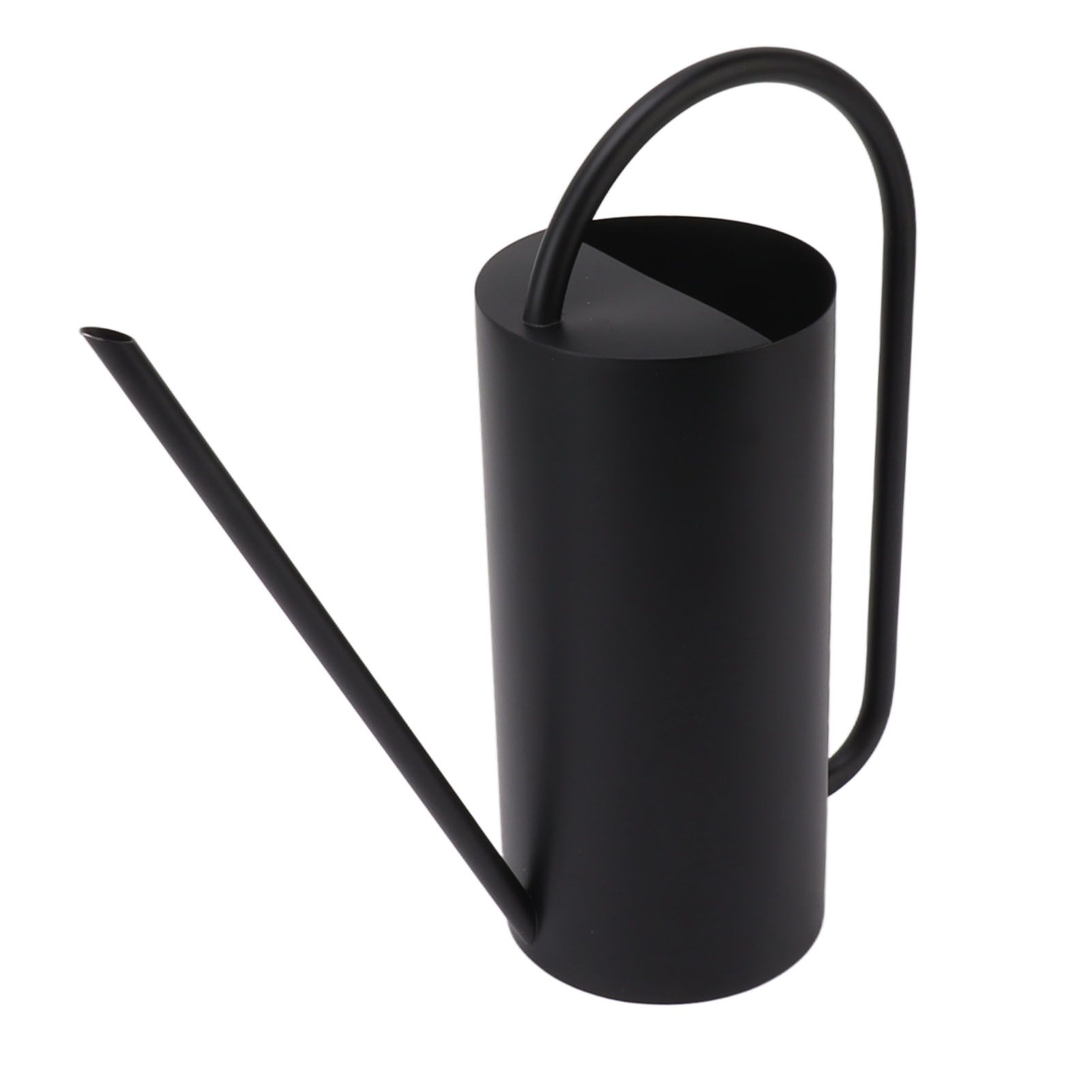 Plants Watering Can Long Spout 1500ml Large Capacity Watering Kettle Stainless Steel Pot Gardening Supplies Black - Image 4