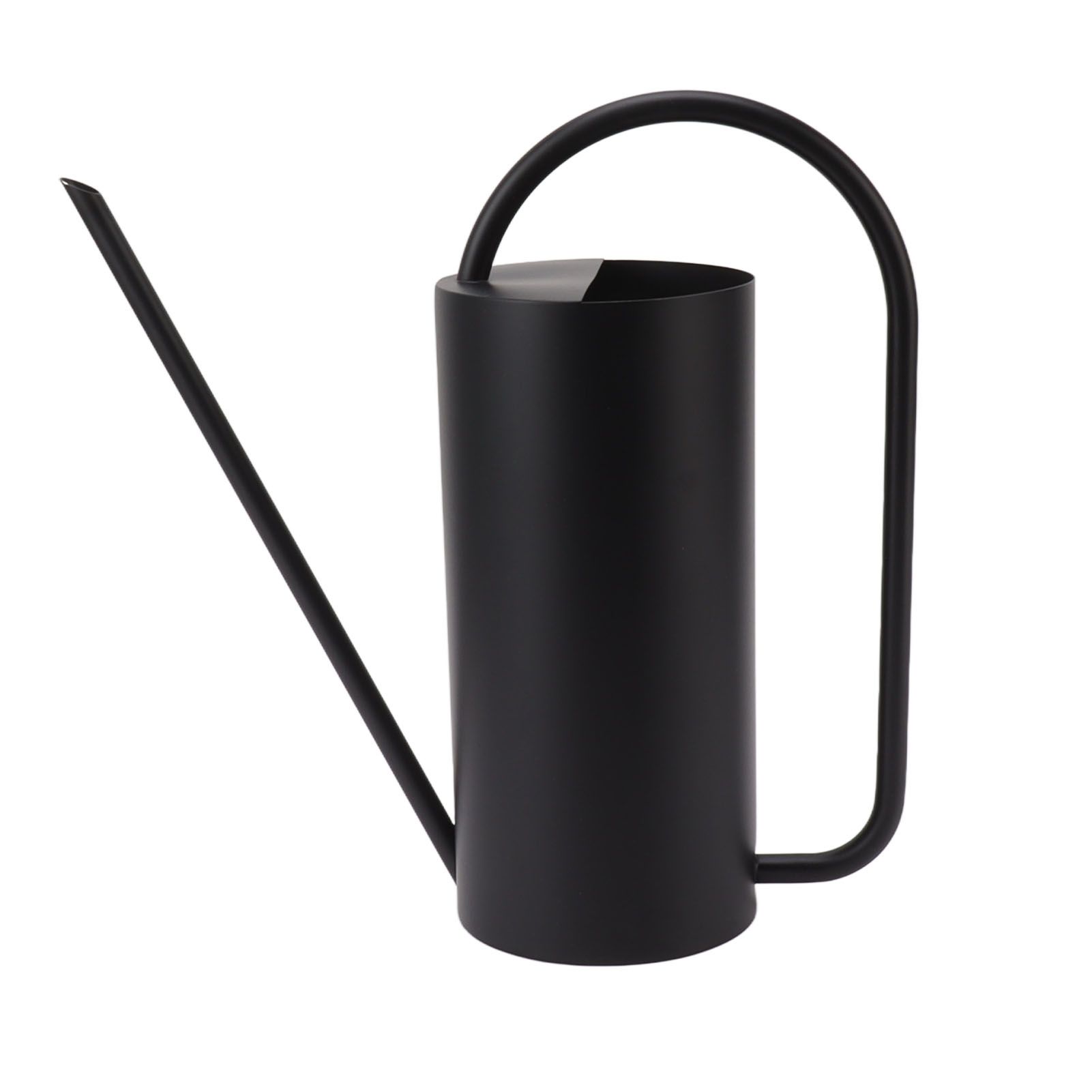 Plants Watering Can Long Spout 1500ml Large Capacity Watering Kettle Stainless Steel Pot Gardening Supplies Black - Image 6
