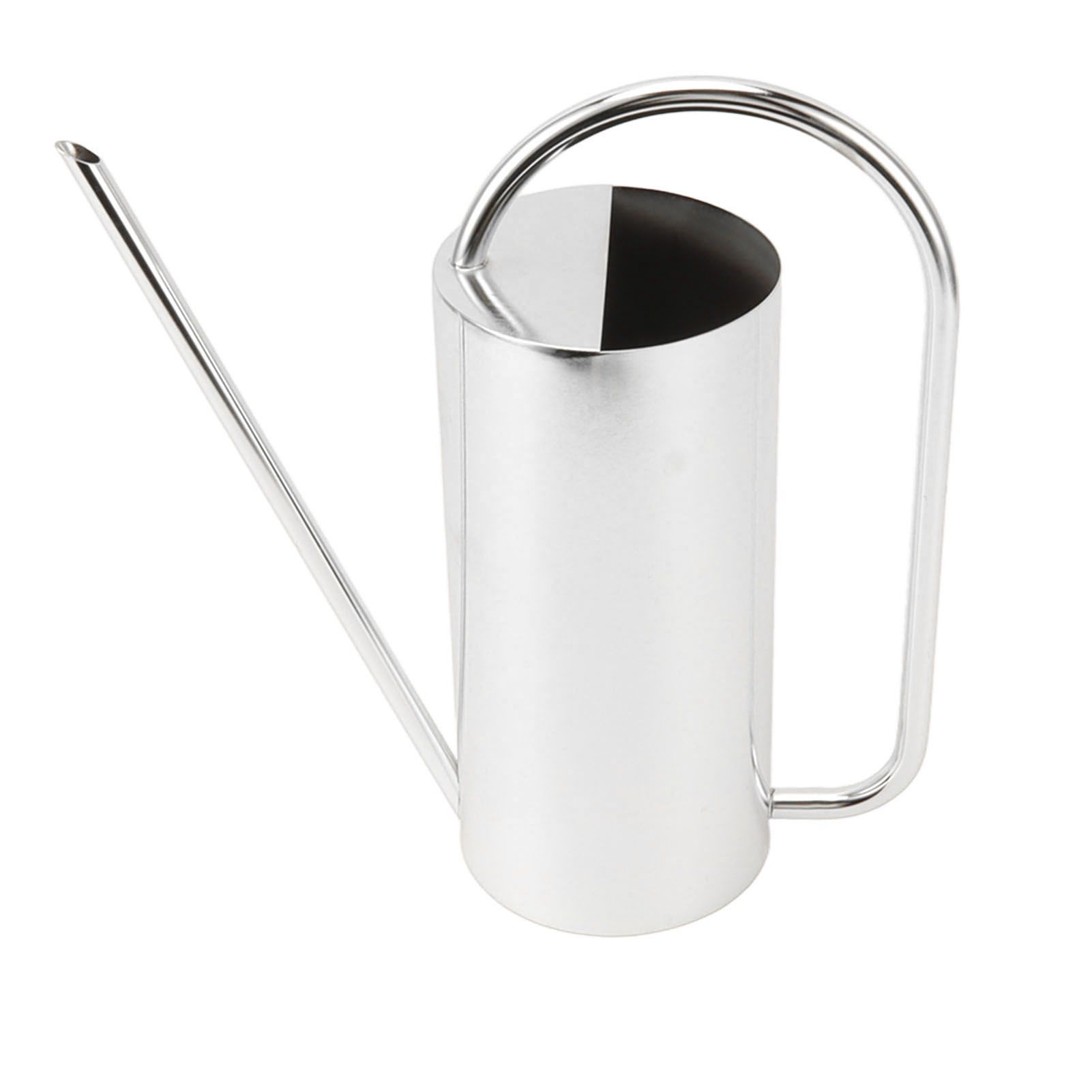 Plants Watering Can Long Spout 1500ml Large Capacity Watering Kettle Stainless Steel Pot Gardening Supplies Silver Color - Image 4