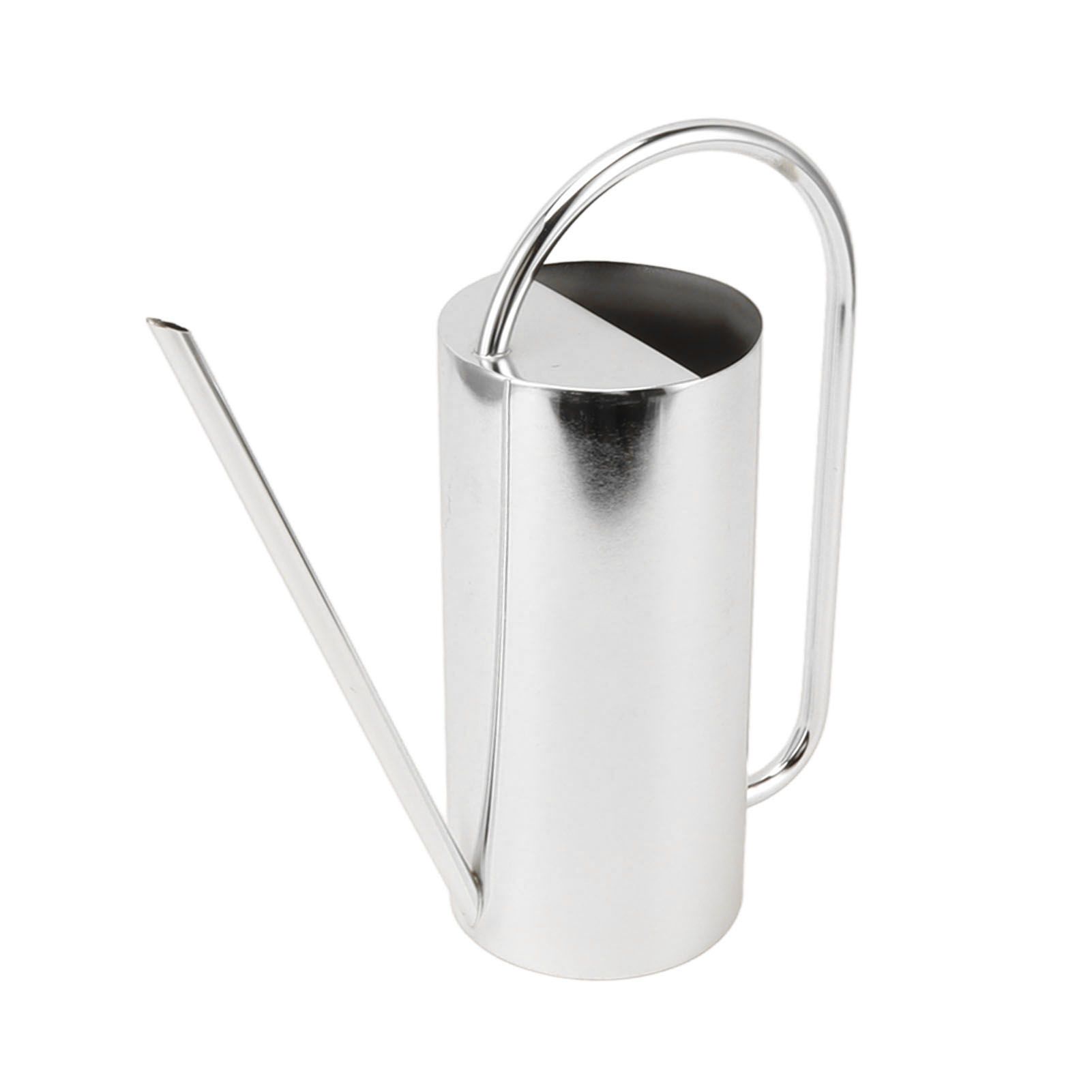 Plants Watering Can Long Spout 1500ml Large Capacity Watering Kettle Stainless Steel Pot Gardening Supplies Silver Color - Image 5