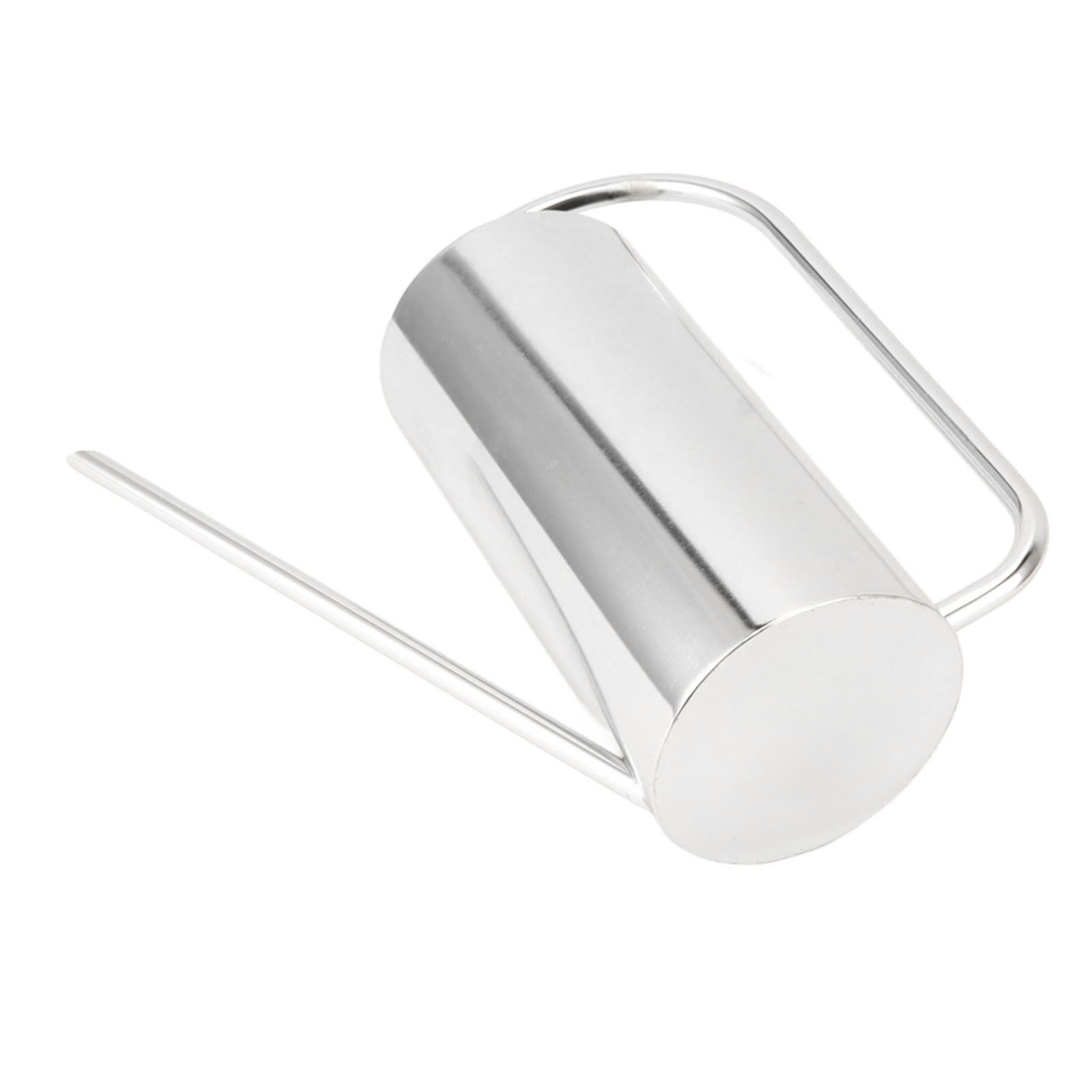 Plants Watering Can Long Spout 1500ml Large Capacity Watering Kettle Stainless Steel Pot Gardening Supplies Silver Color - Image 7