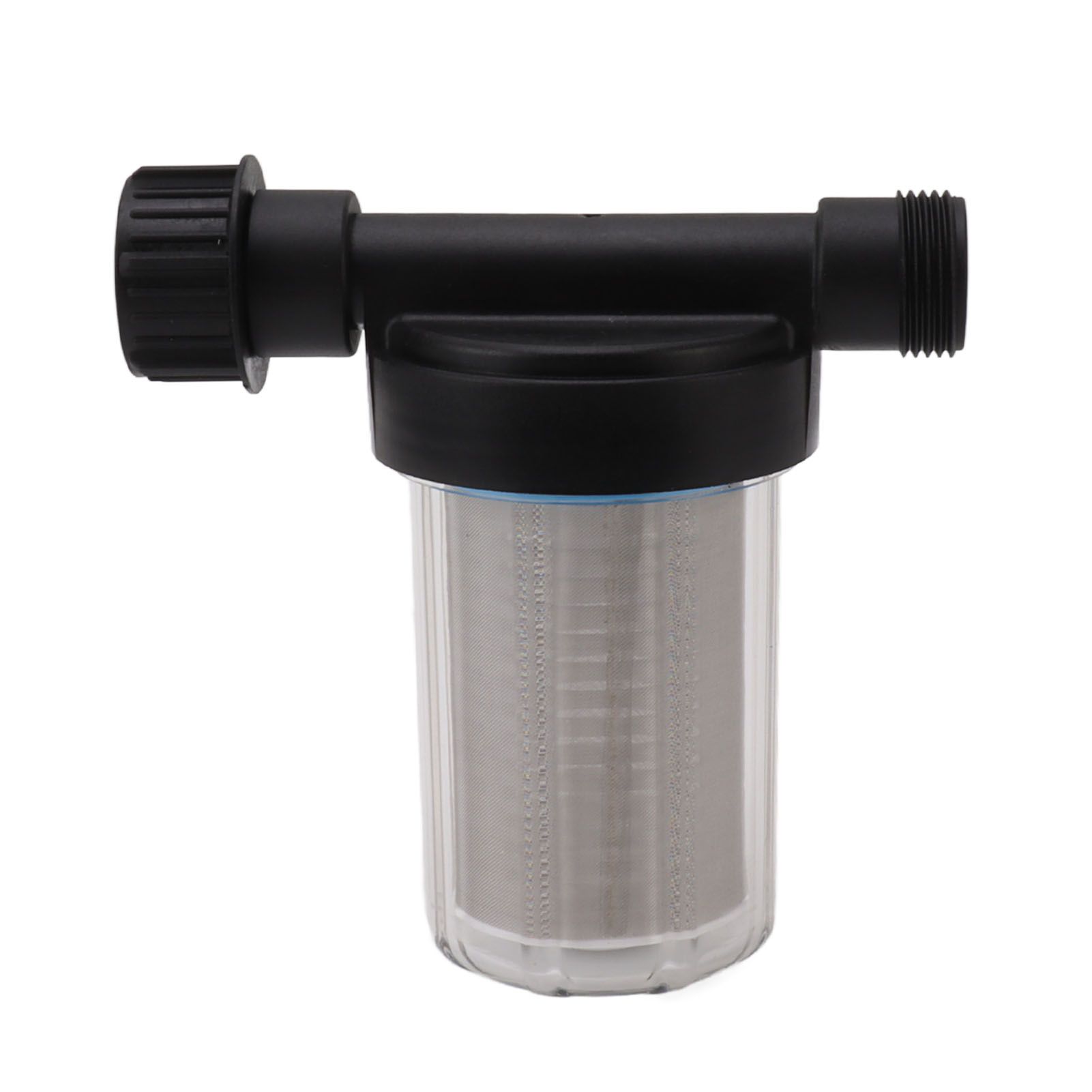 G3/4 Garden Hose Filter Water Pump Strainer Filter Stainless Steel Filter Screen Transparent Design Garden Hose Sediment Filter - Image 6