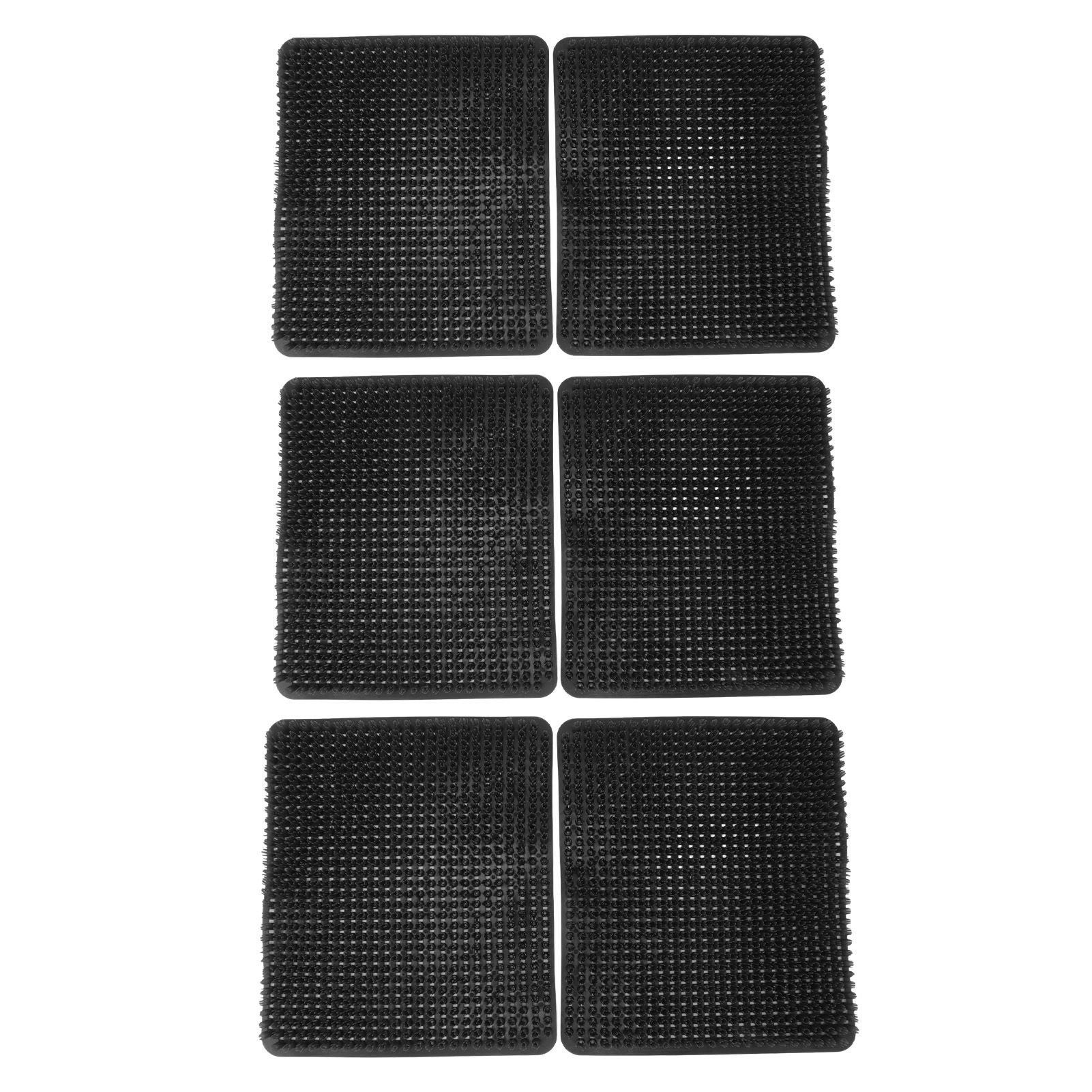 6 Pcs Chicken Nesting Box Pads PE Chicken Nesting Pads for Coop Chicken Egg Laying Accessory Black - Image 1