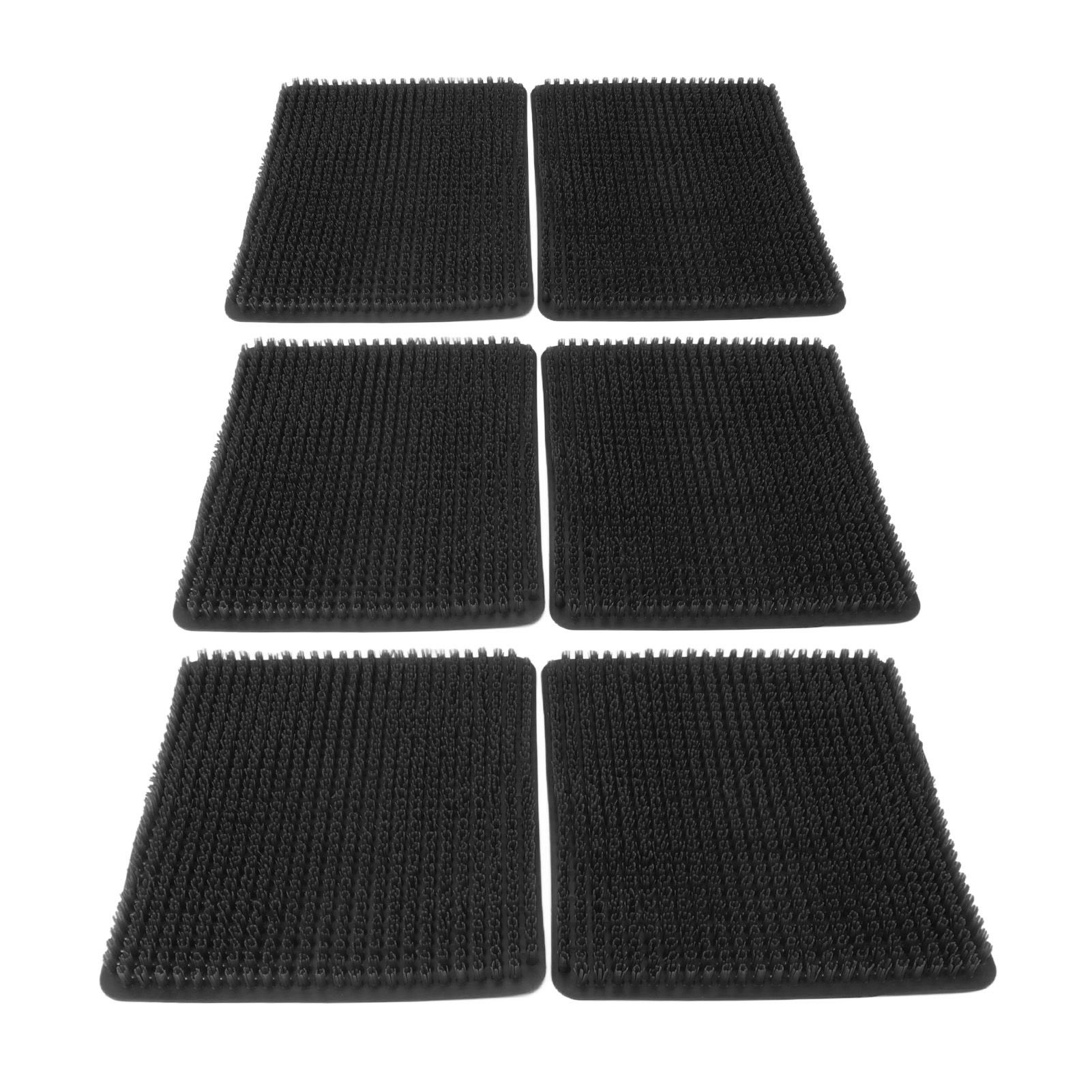 6 Pcs Chicken Nesting Box Pads PE Chicken Nesting Pads for Coop Chicken Egg Laying Accessory Black - Image 3