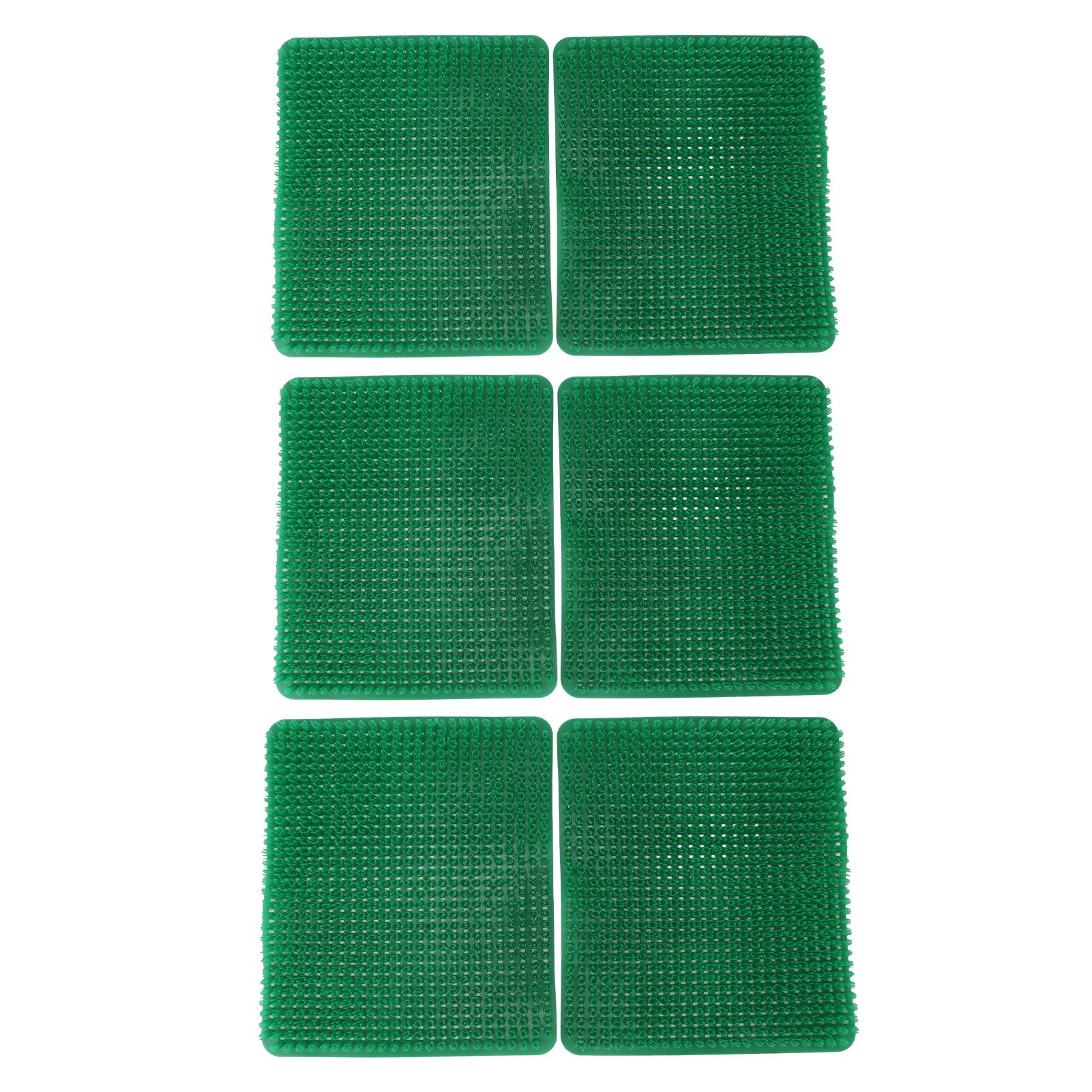 6 Pcs Chicken Nesting Box Pads PE Chicken Nesting Pads for Coop Chicken Egg Laying Accessory Green - Image 1